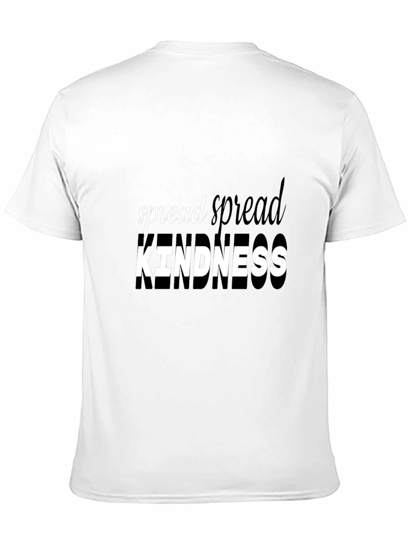 Spread Kindness Graphic Tee - Black