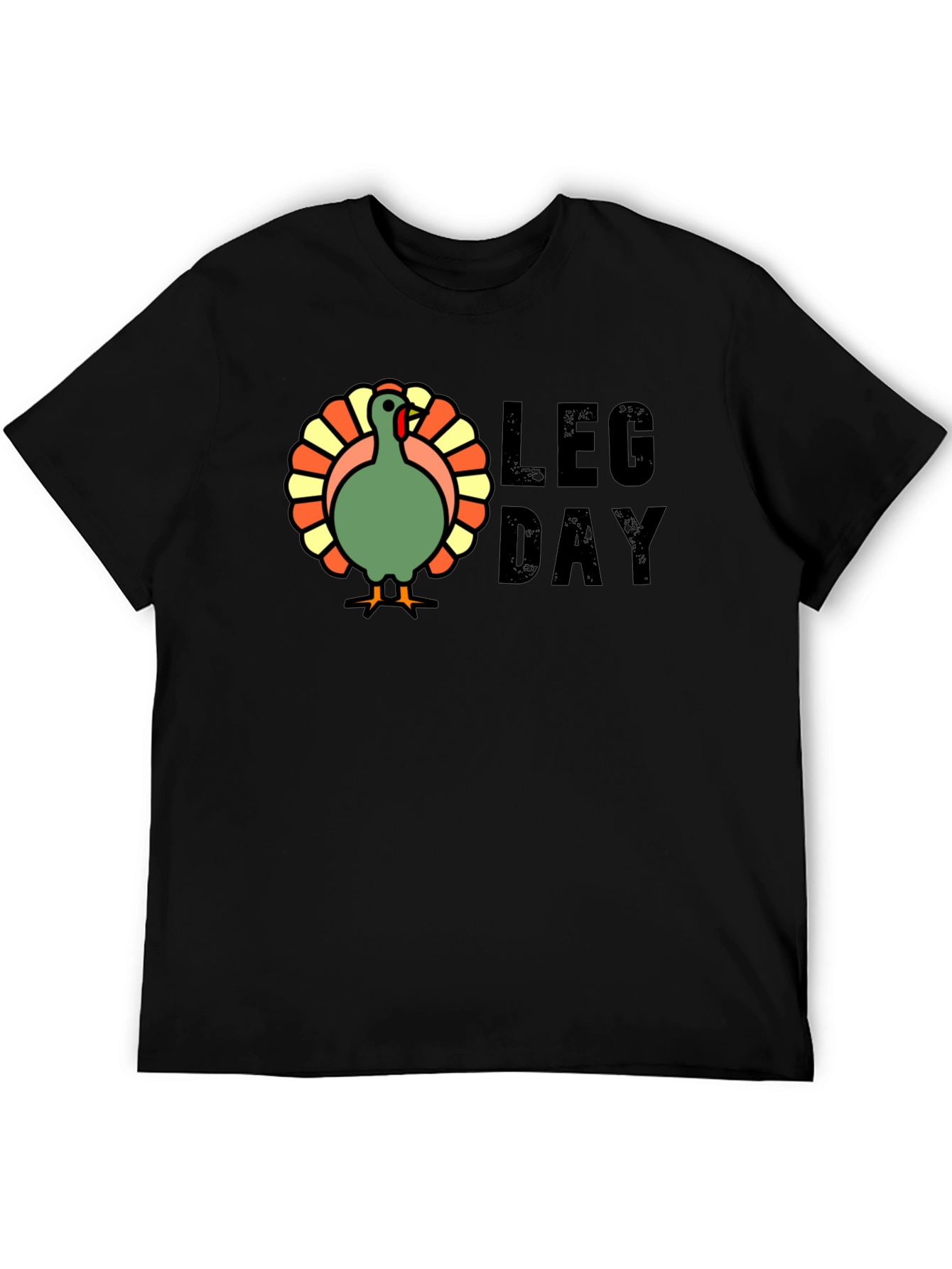 Leg Day Turkey Graphic Tee
