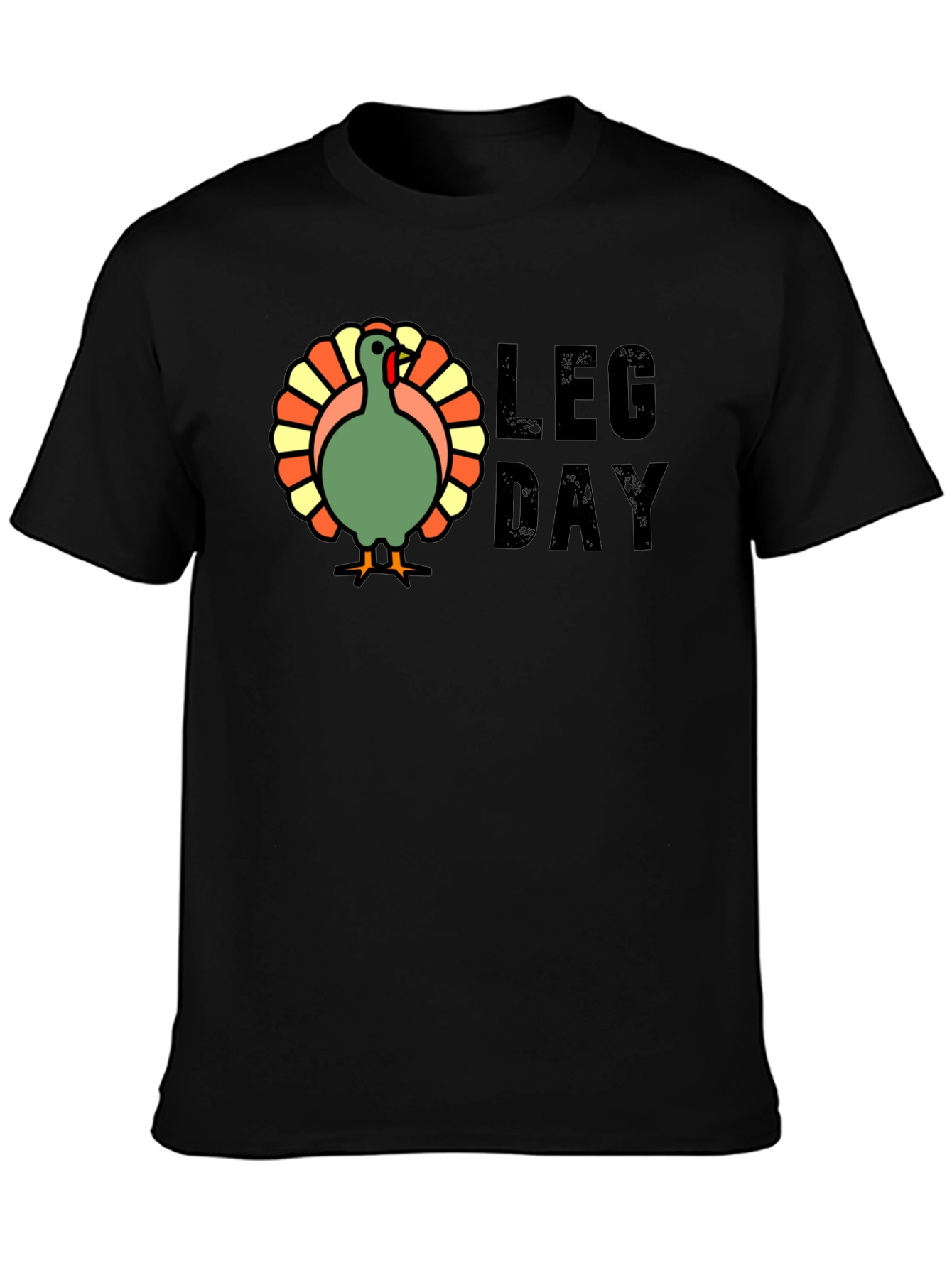 Leg Day Turkey Graphic Tee