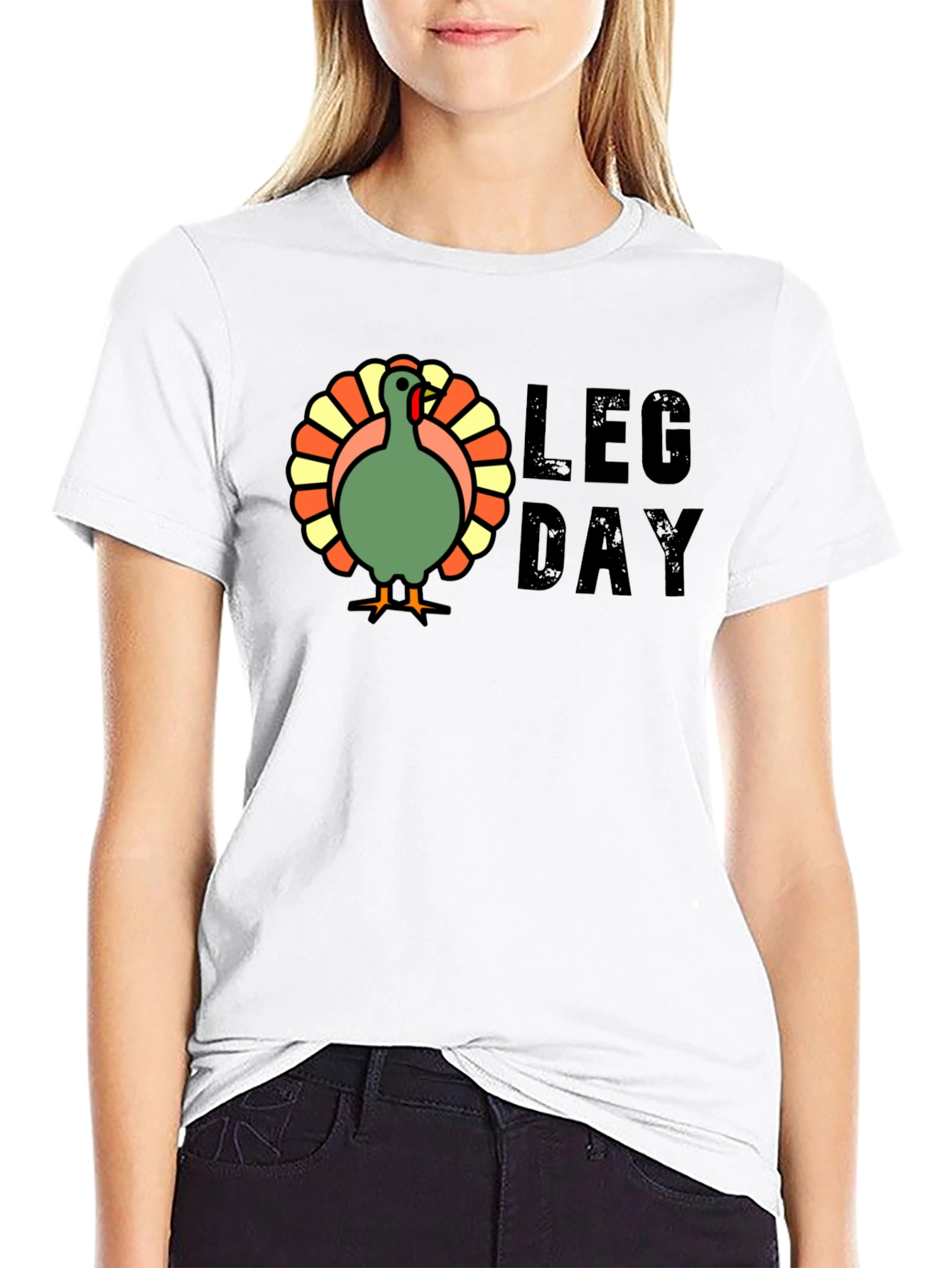 Leg Day Turkey Graphic Tee