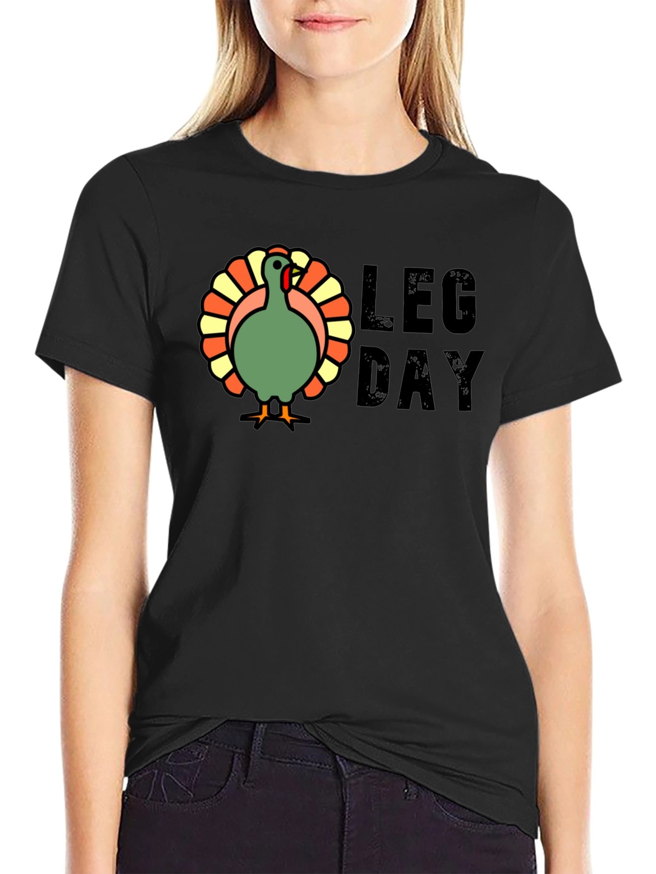 Leg Day Turkey Graphic Tee