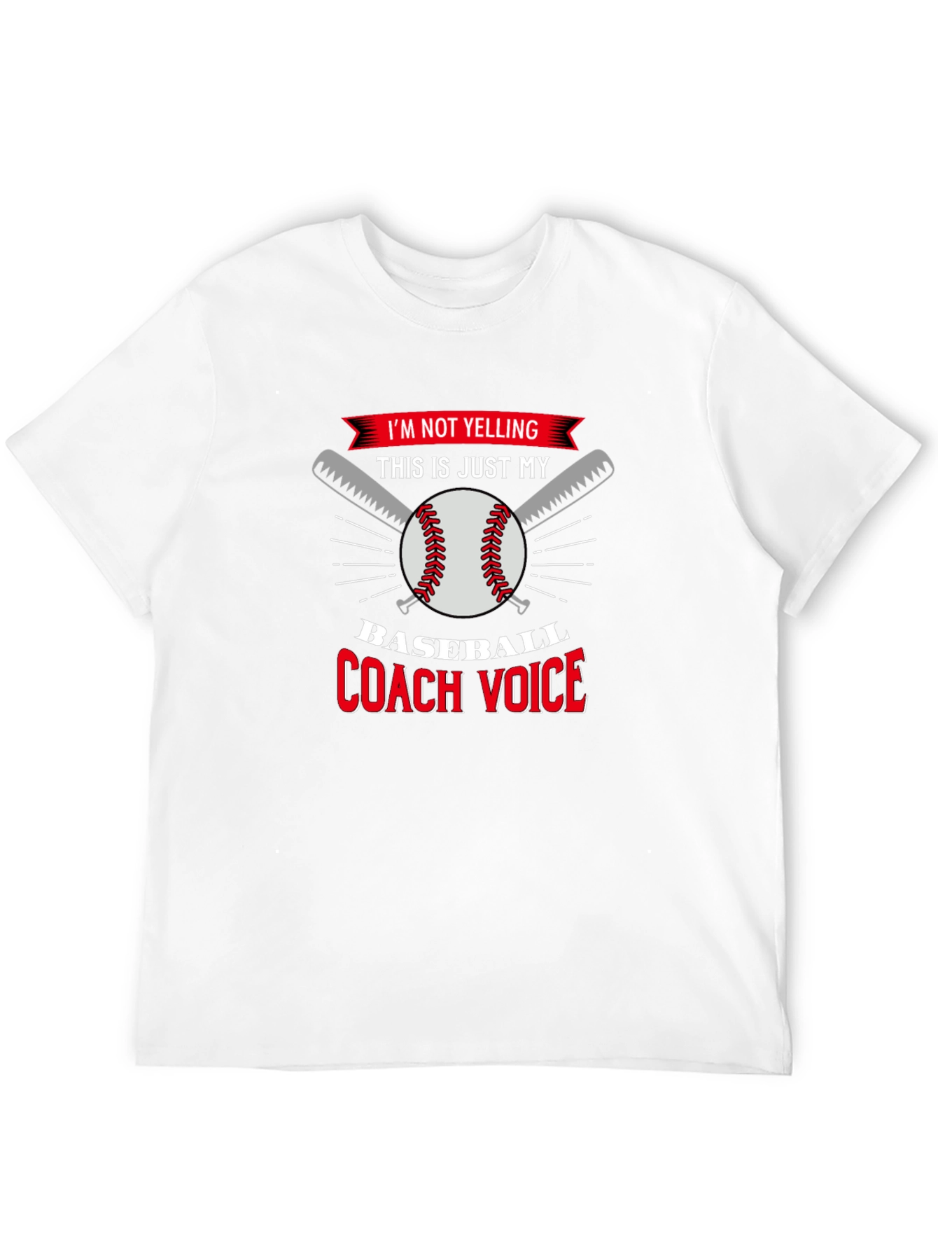 Baseball Coach Voice T-Shirt