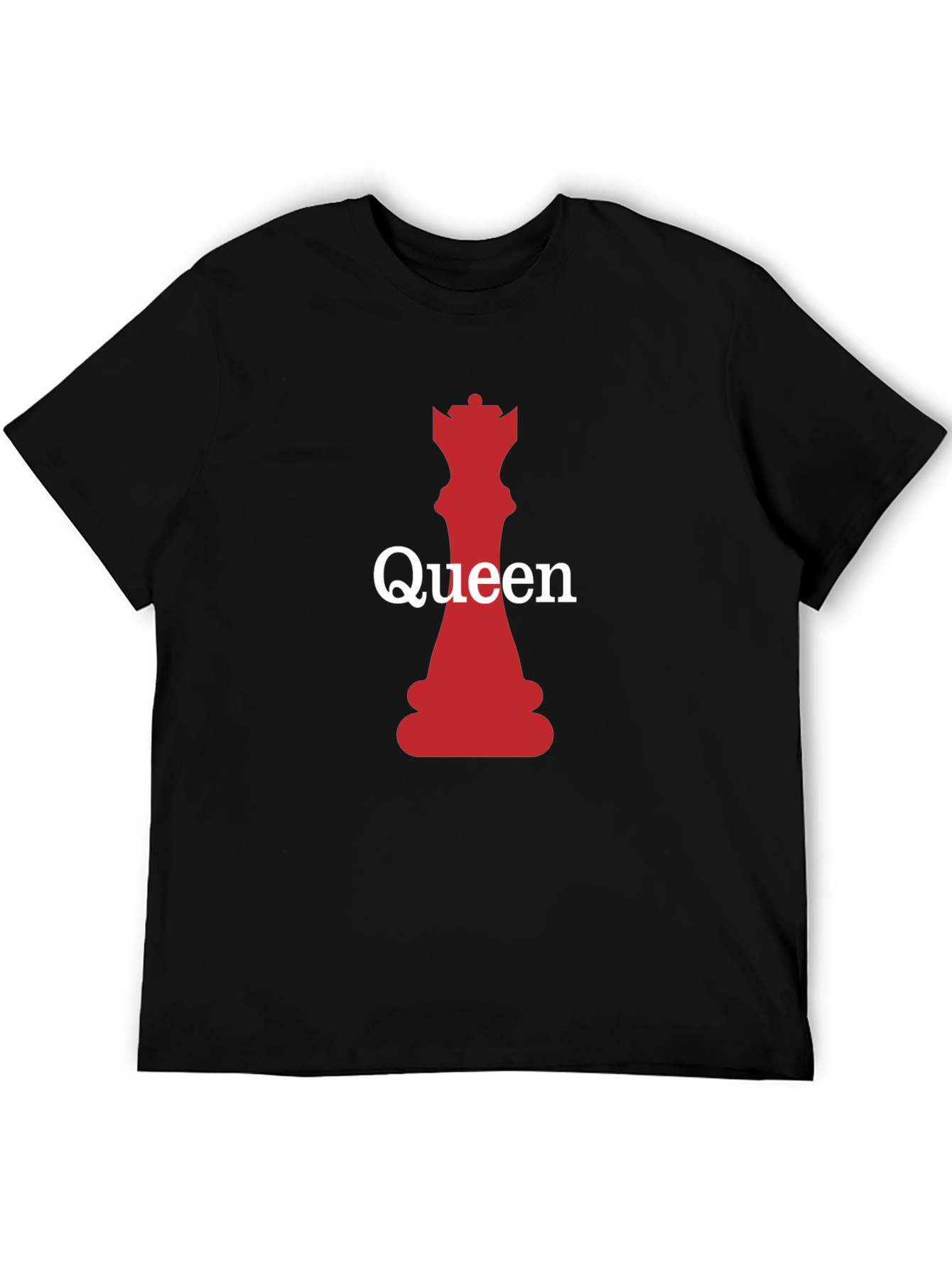 Queen Chess Piece Graphic Tee - Stylish & Unique!