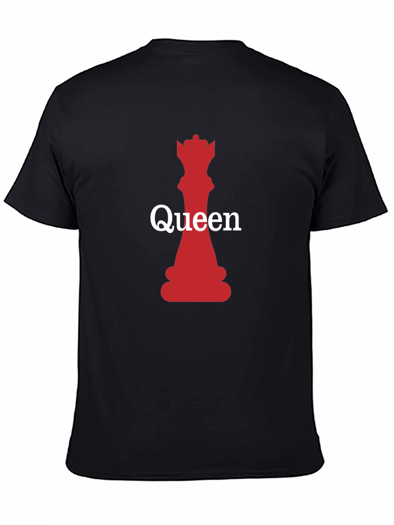 Queen Chess Piece Graphic Tee - Stylish & Unique!
