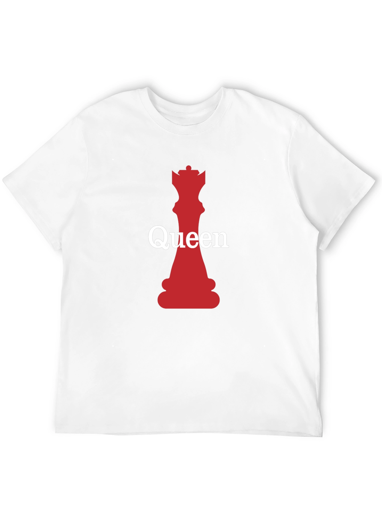 Queen Chess Piece Graphic Tee - Stylish & Unique!