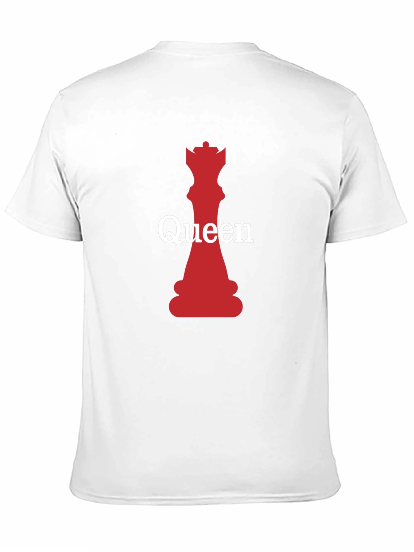 Queen Chess Piece Graphic Tee - Stylish & Unique!