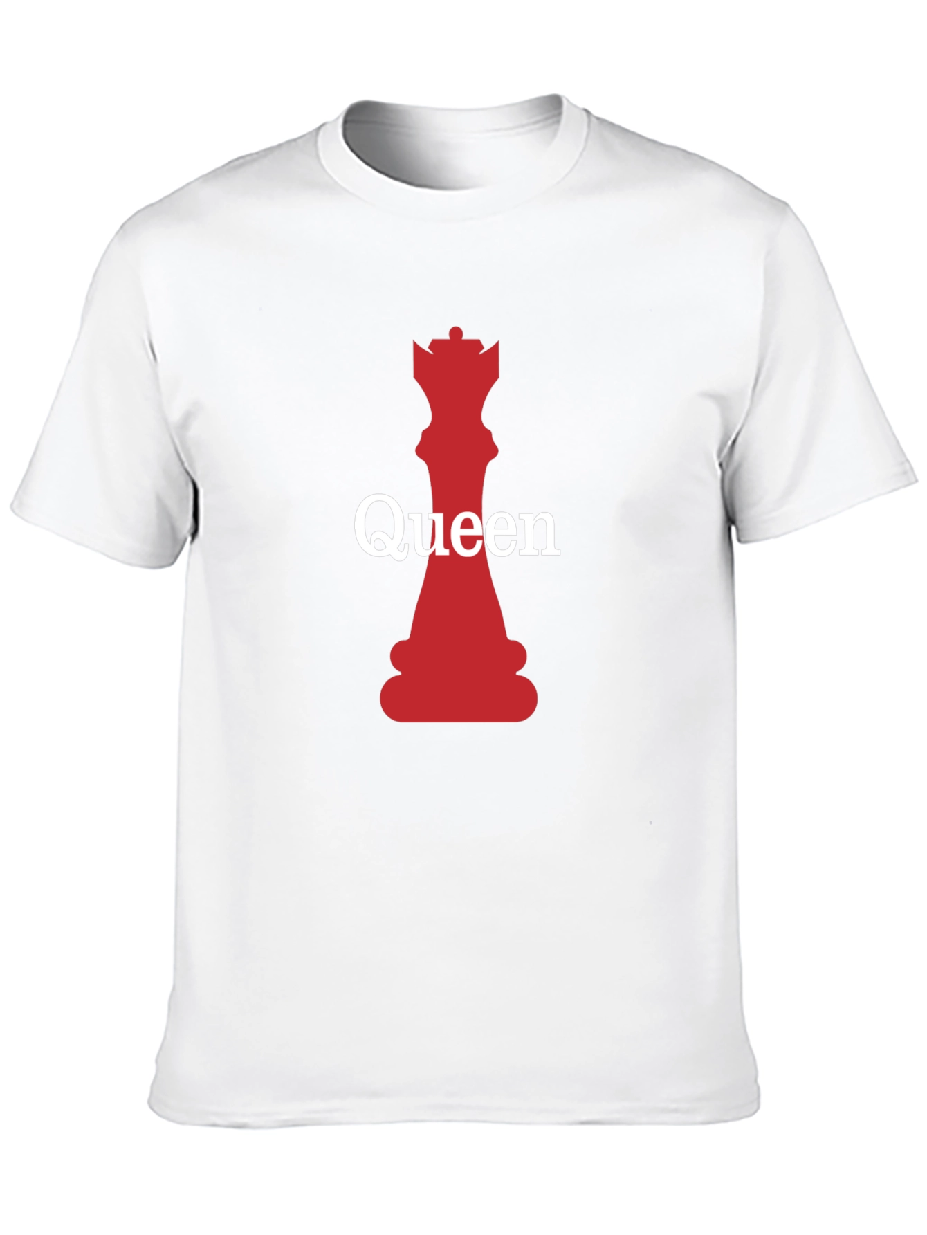 Queen Chess Piece Graphic Tee - Stylish & Unique!