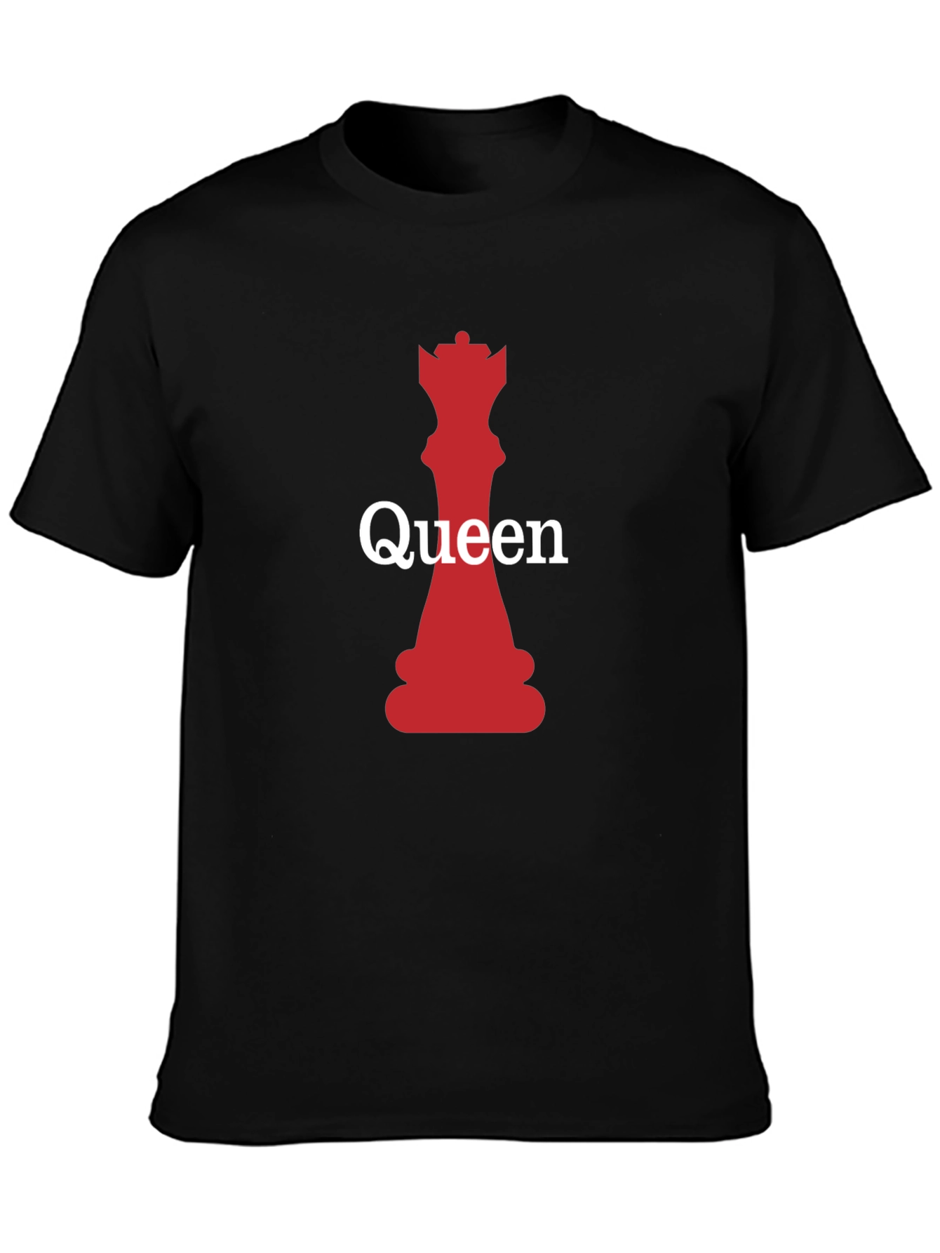 Queen Chess Piece Graphic Tee - Stylish & Unique!