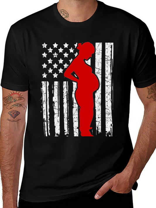 Patriotic Pregnancy T-Shirt