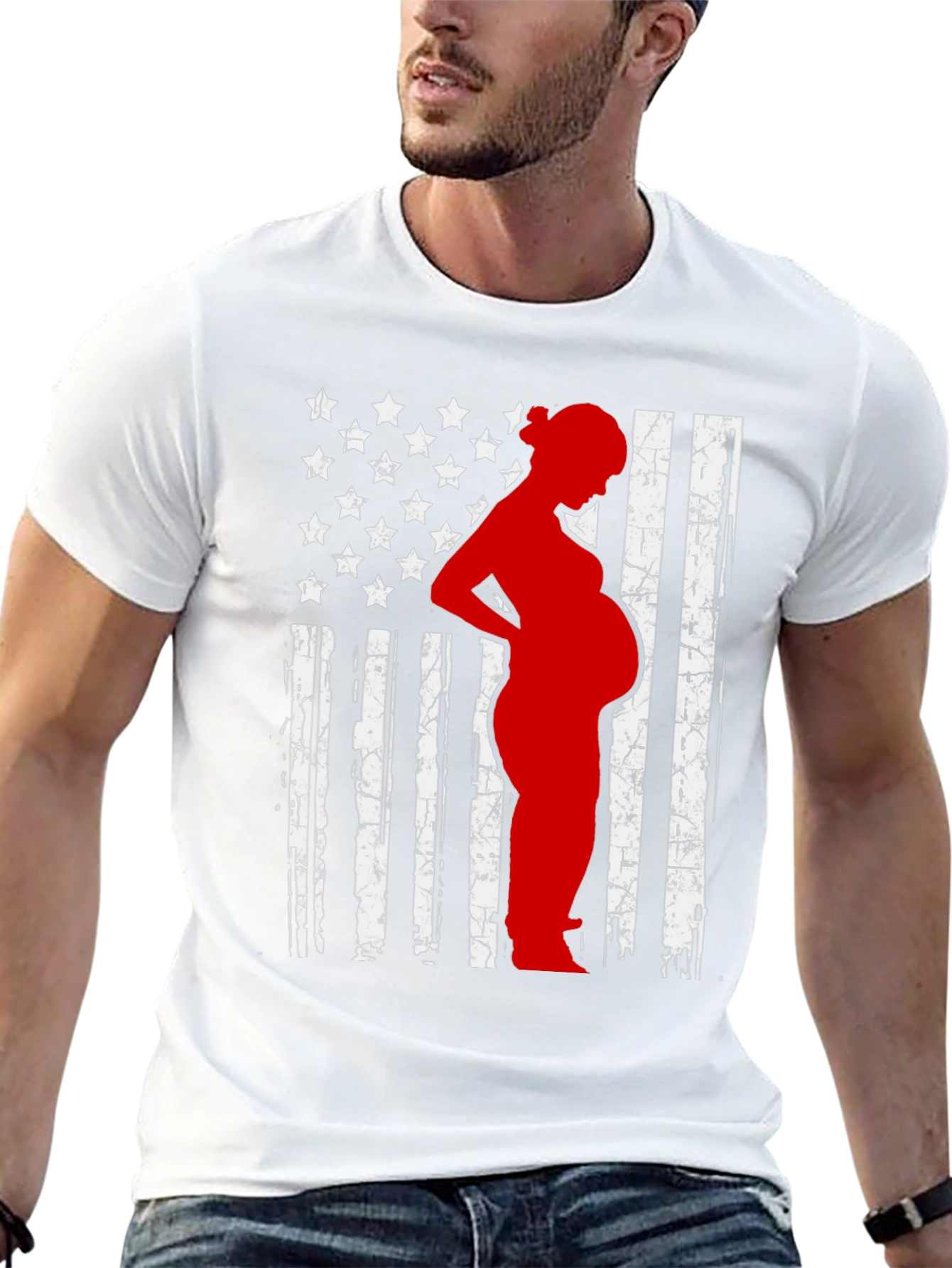 Patriotic Pregnancy T-Shirt