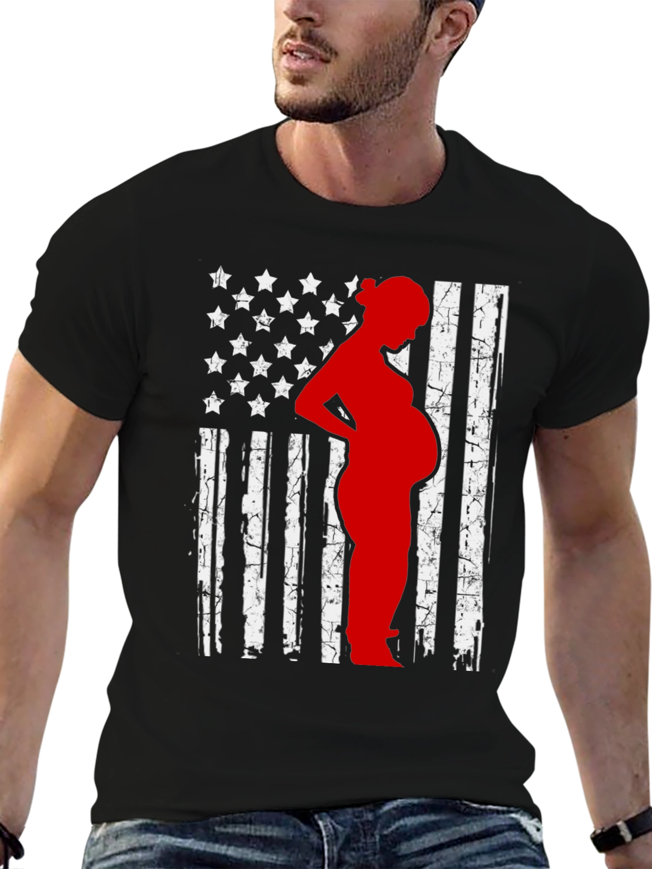 Patriotic Pregnancy T-Shirt