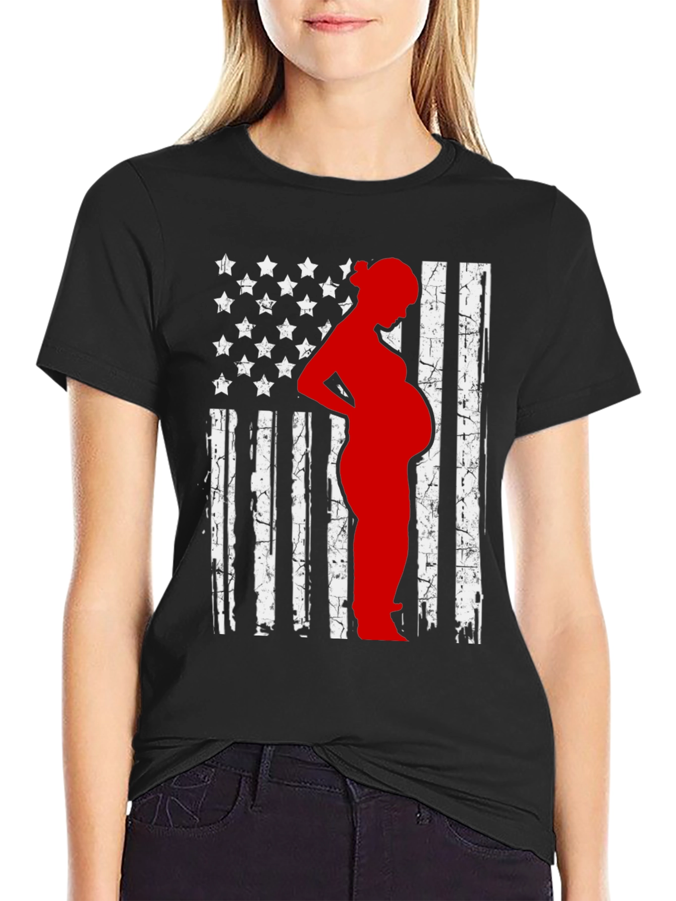Patriotic Pregnancy T-Shirt