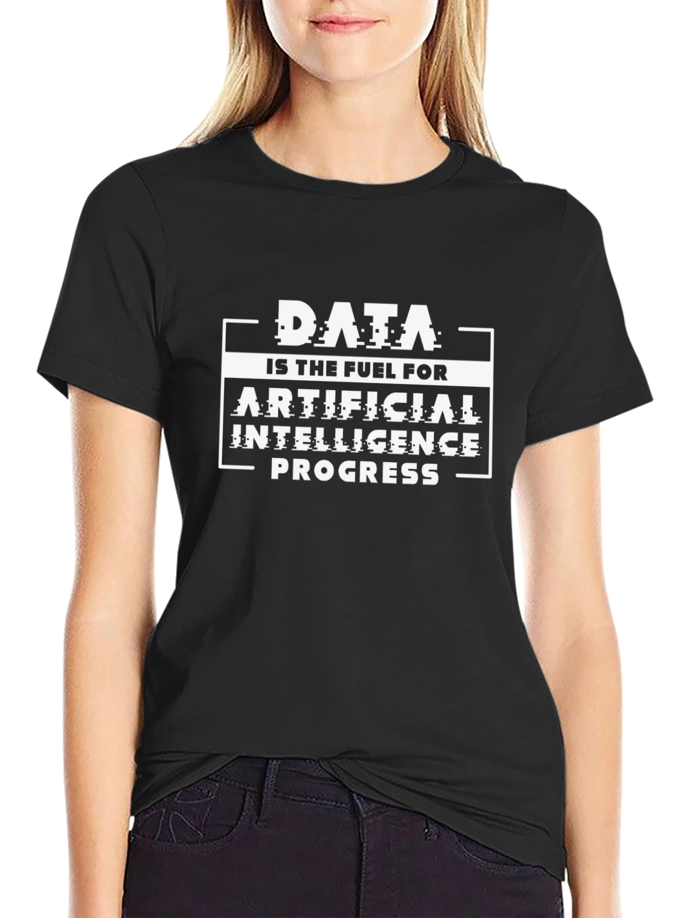 Data is Fuel T-Shirt - Artificial Intelligence Progress Tee