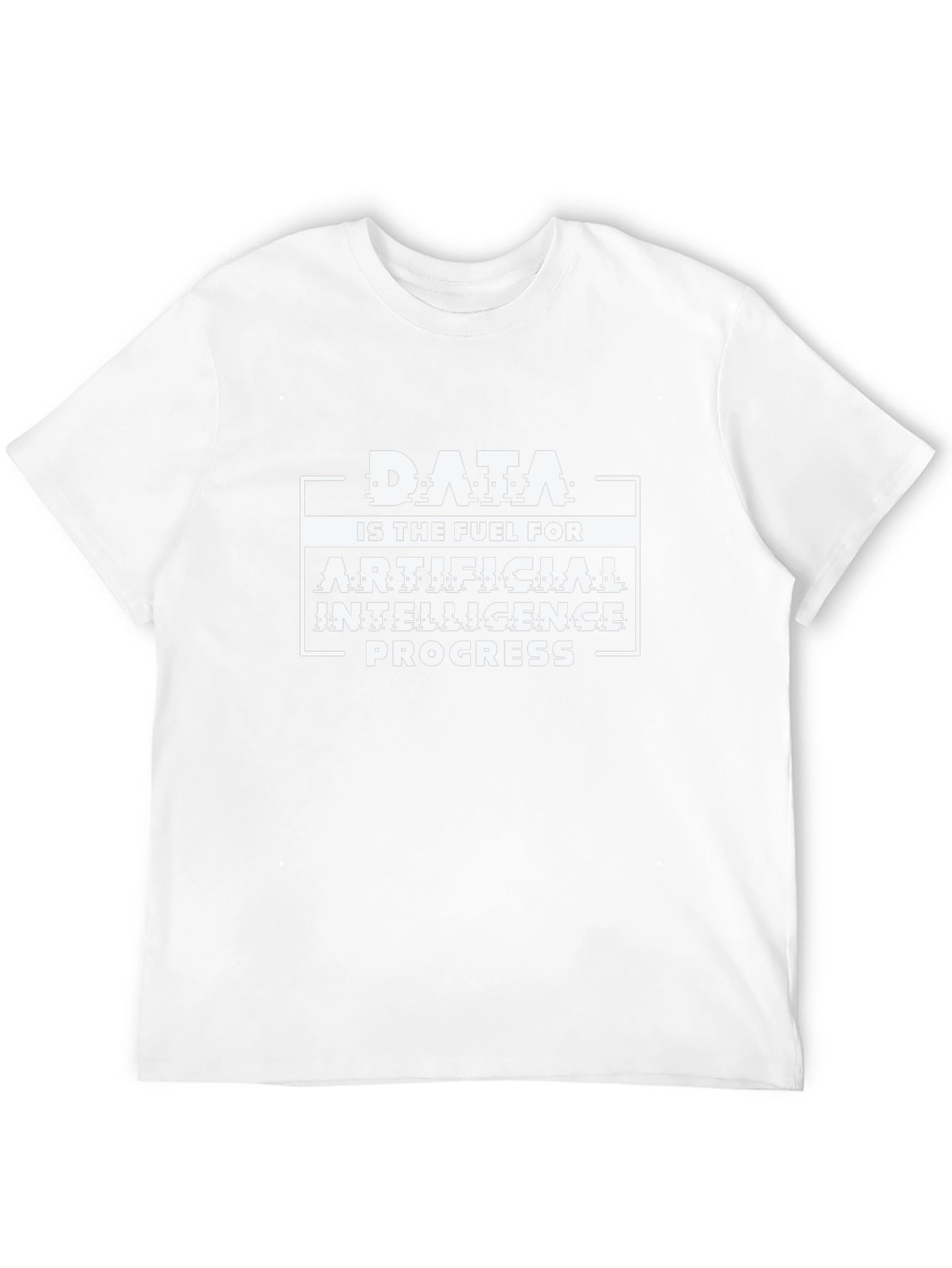Data is Fuel T-Shirt - Artificial Intelligence Progress Tee