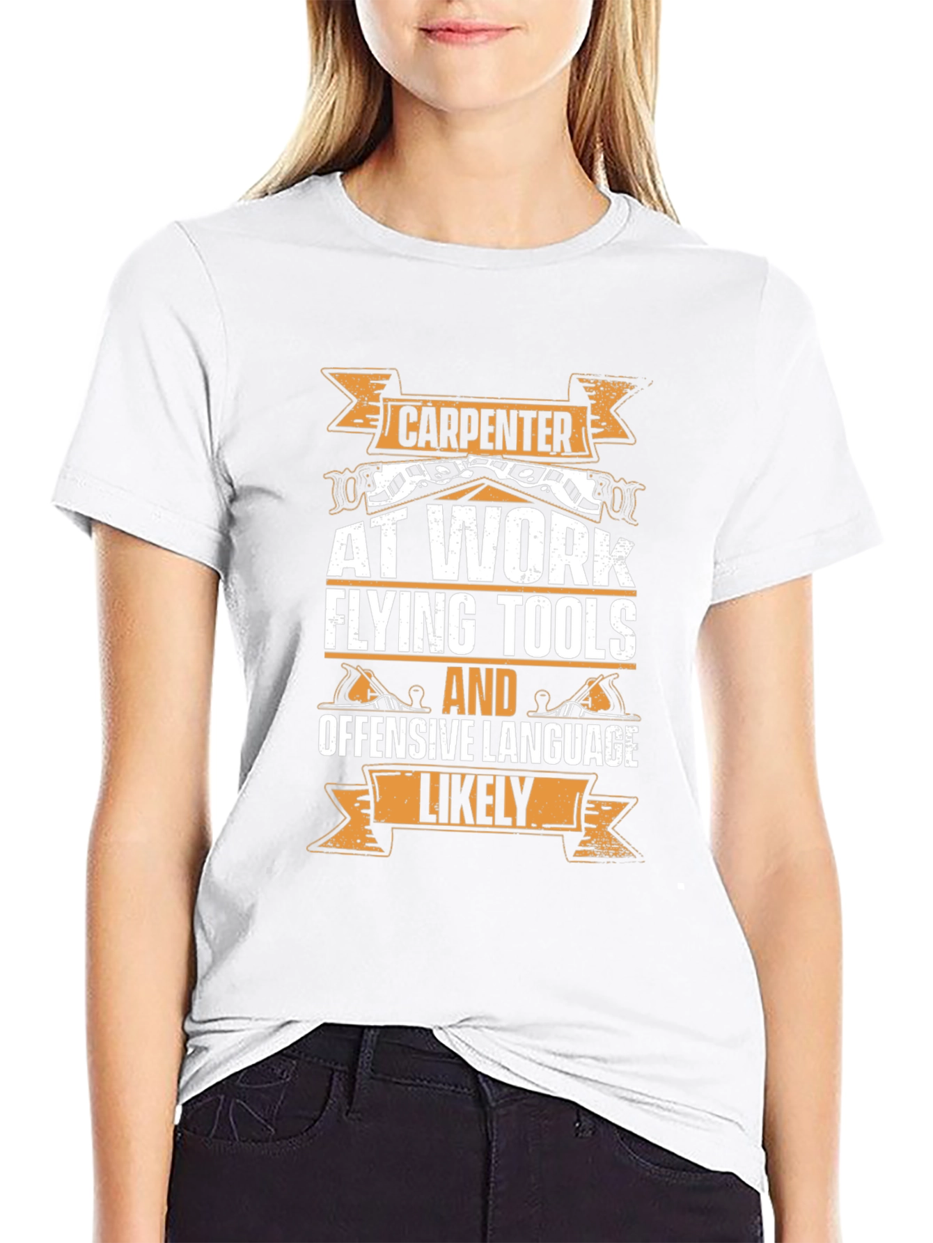 Carpenter At Work Graphic T-Shirt