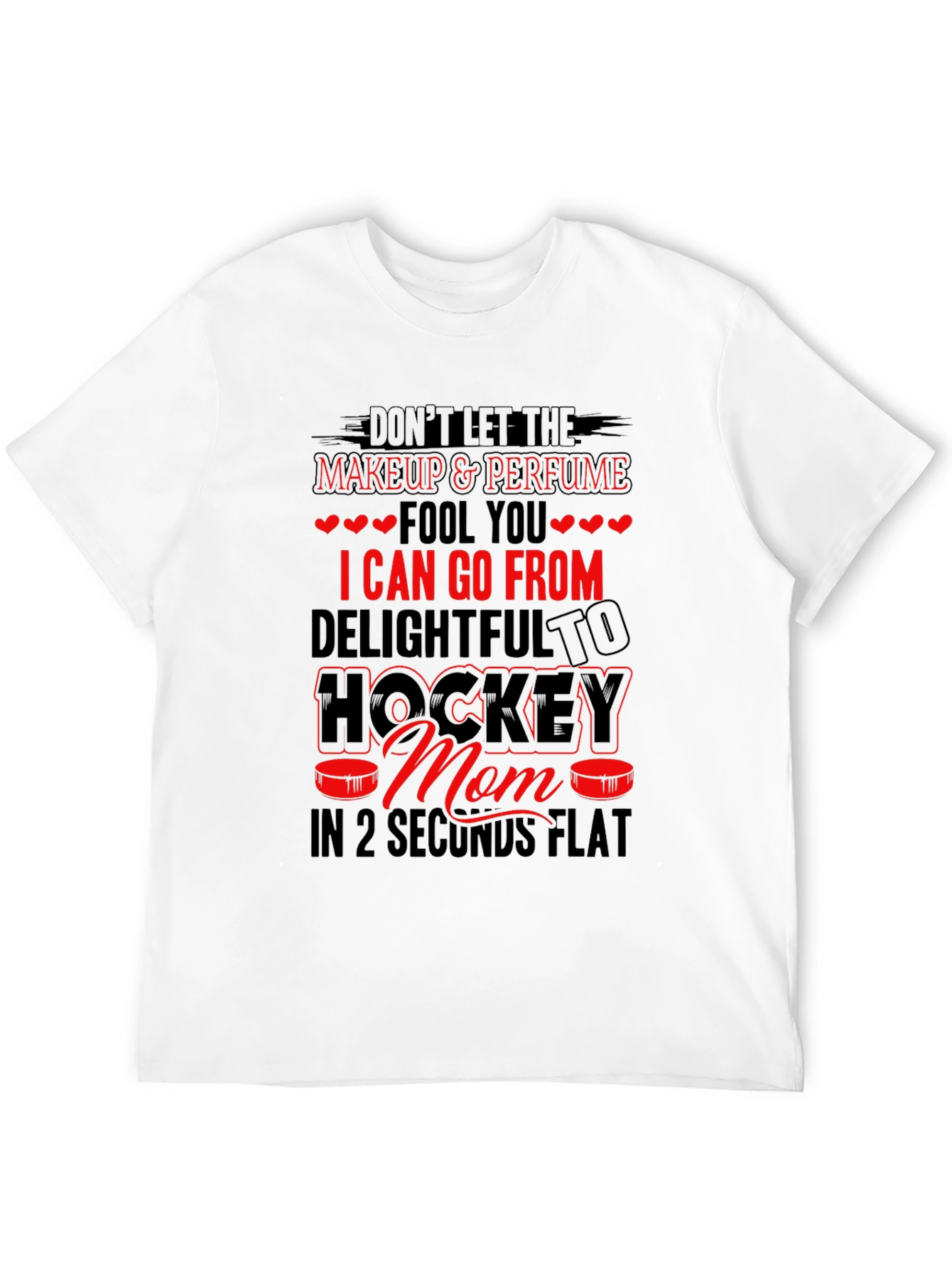 Hockey Mom Graphic T-Shirt