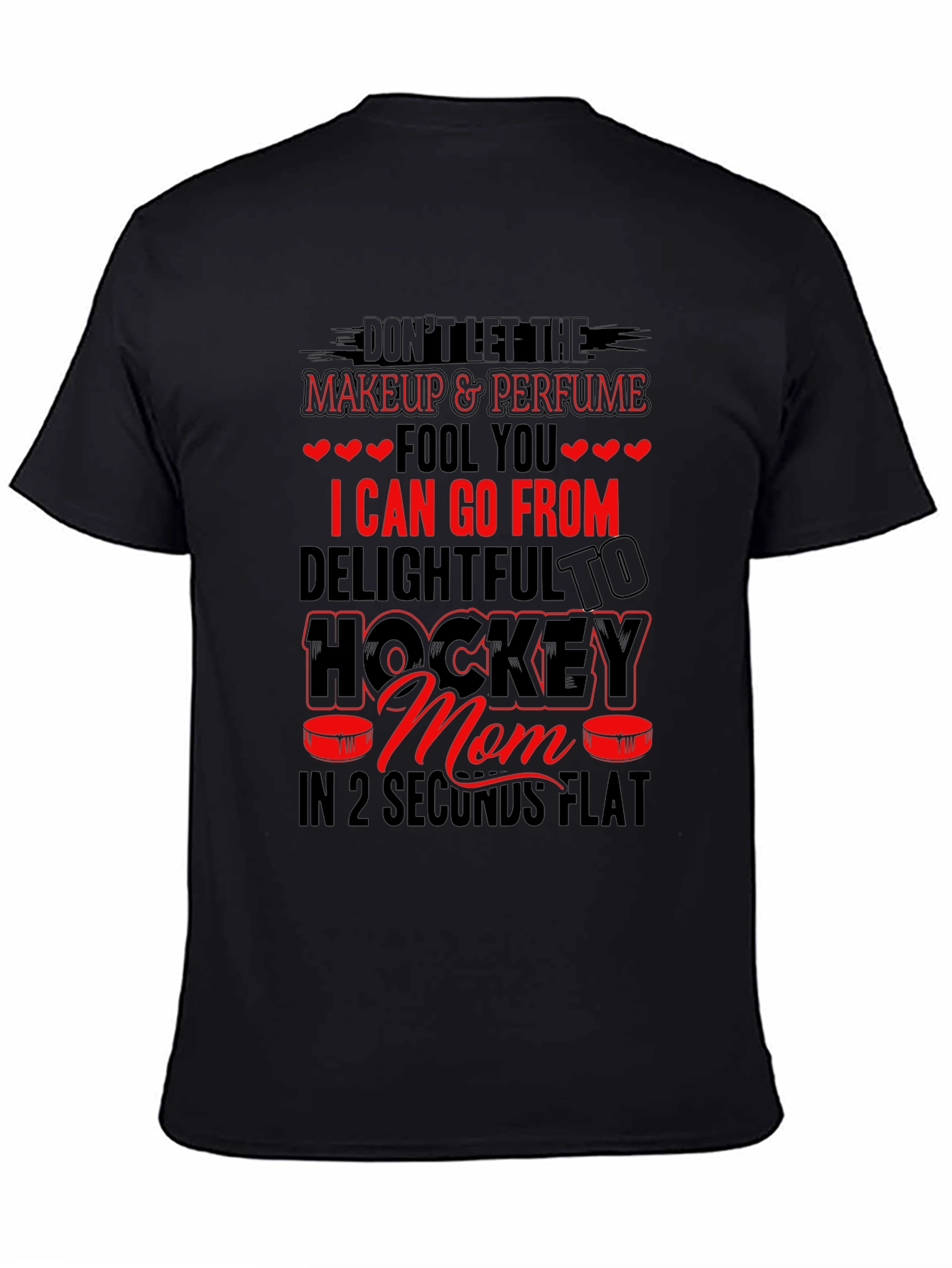 Hockey Mom Graphic T-Shirt