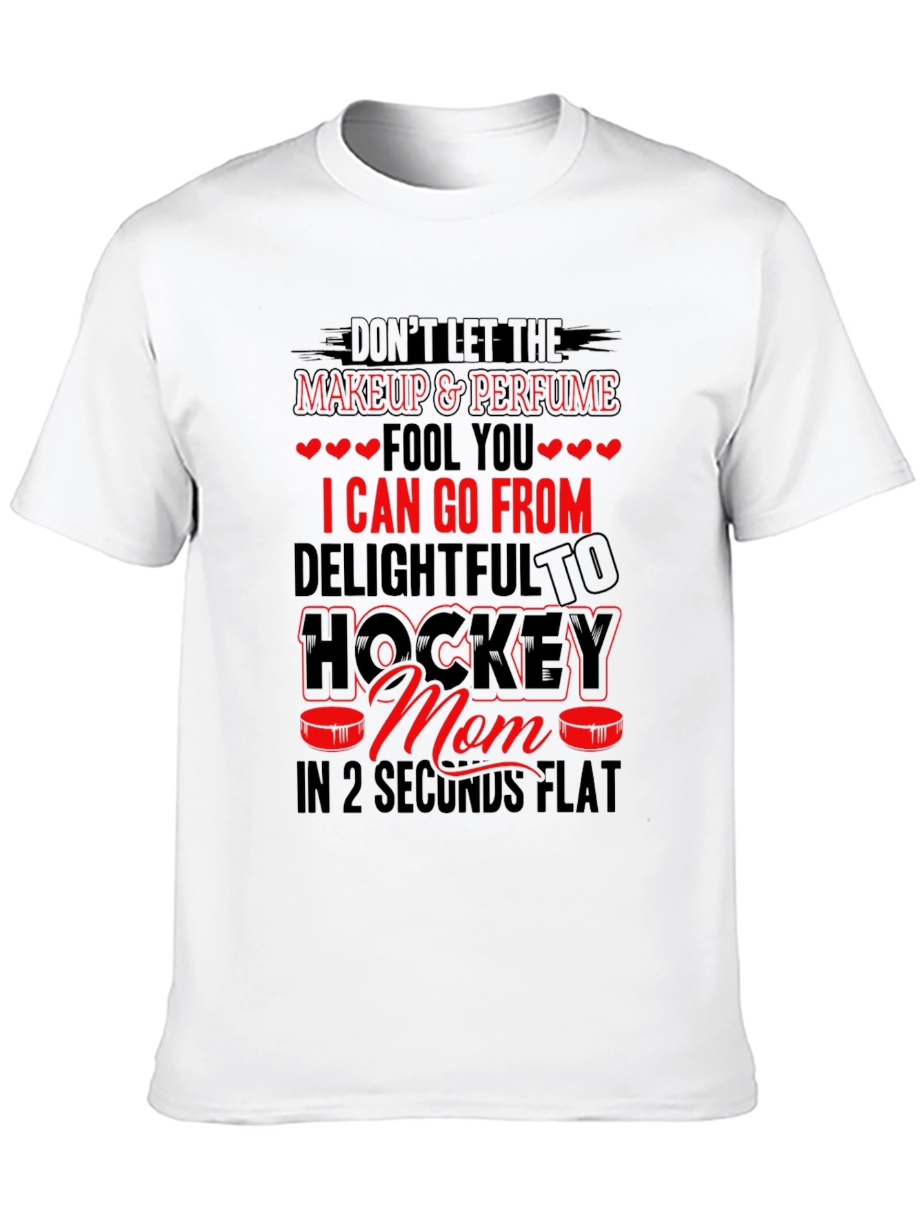 Hockey Mom Graphic T-Shirt