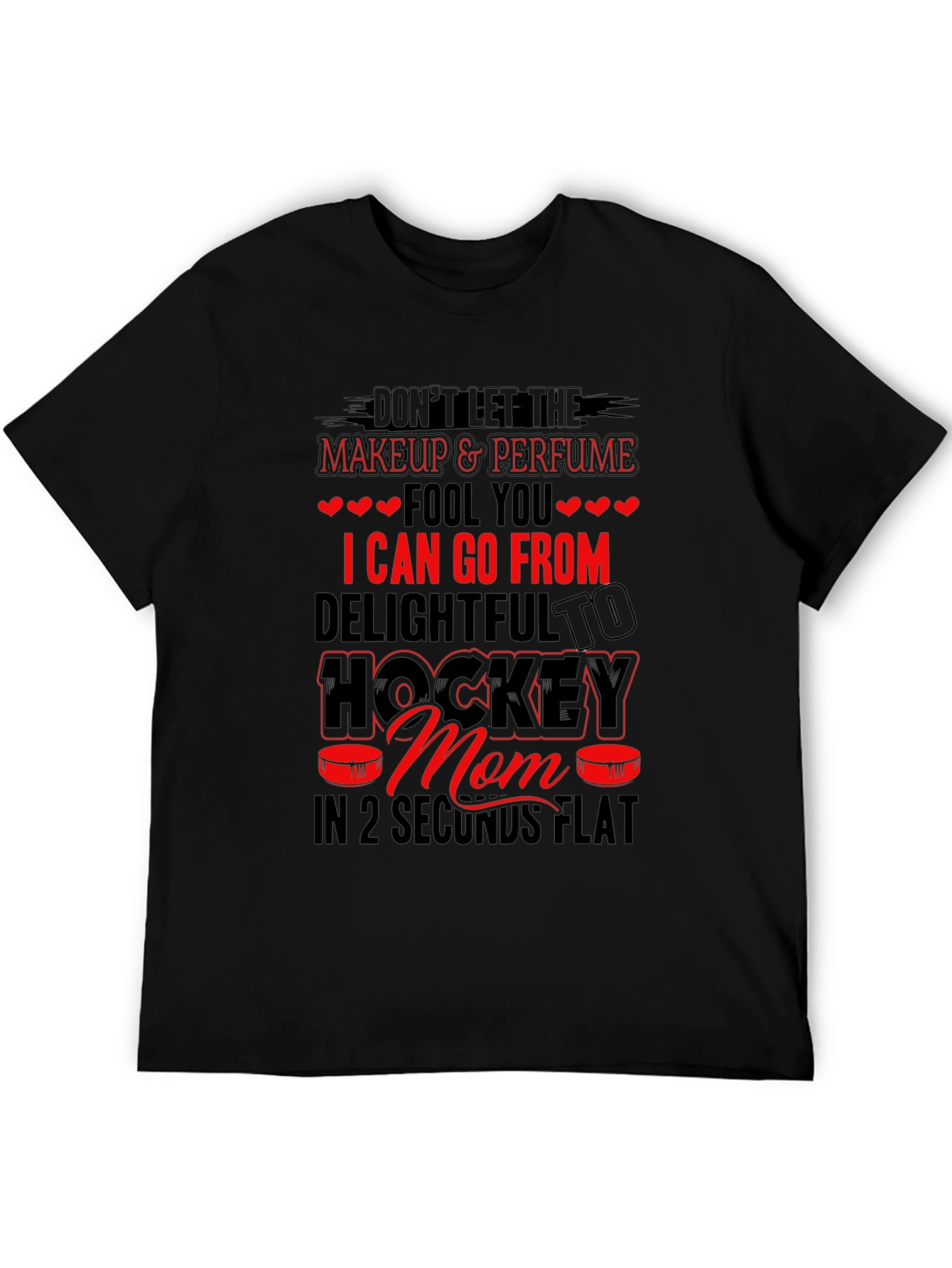 Hockey Mom Graphic T-Shirt