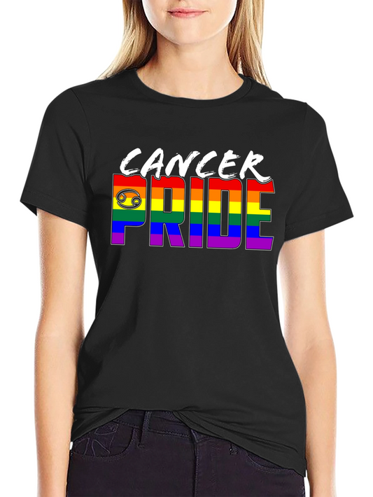 Cancer Pride T-Shirt - Rainbow LGBTQ+ Zodiac Tee