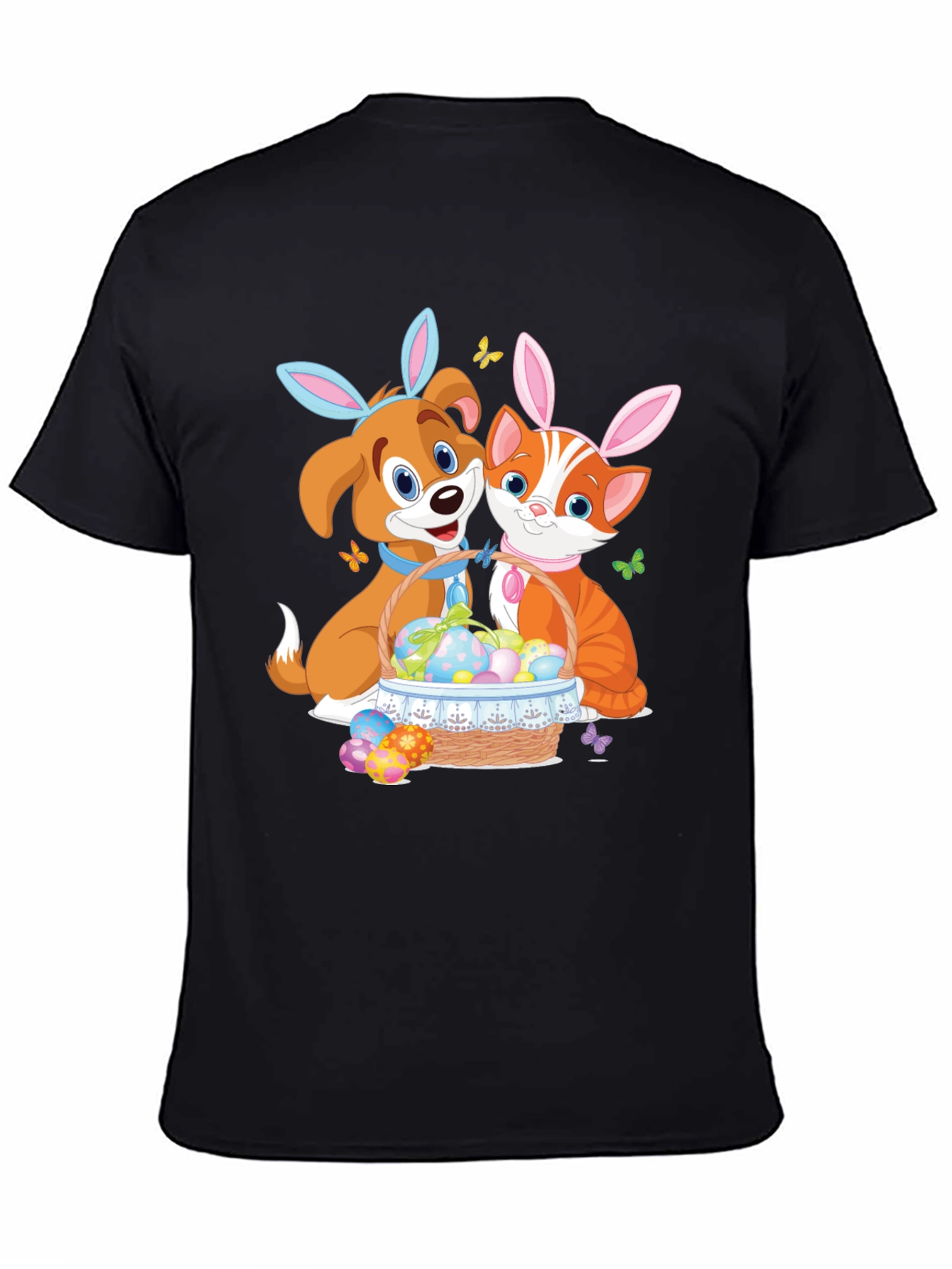 Easter Dog and Cat T-Shirt