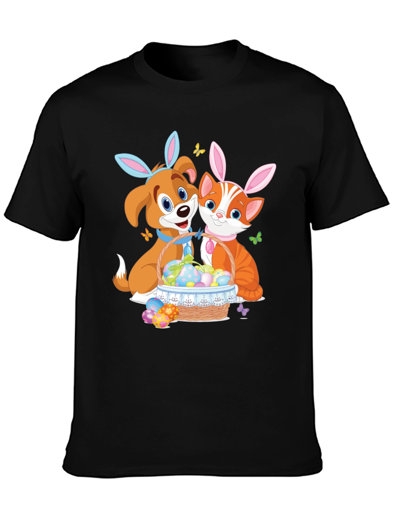 Easter Dog and Cat T-Shirt