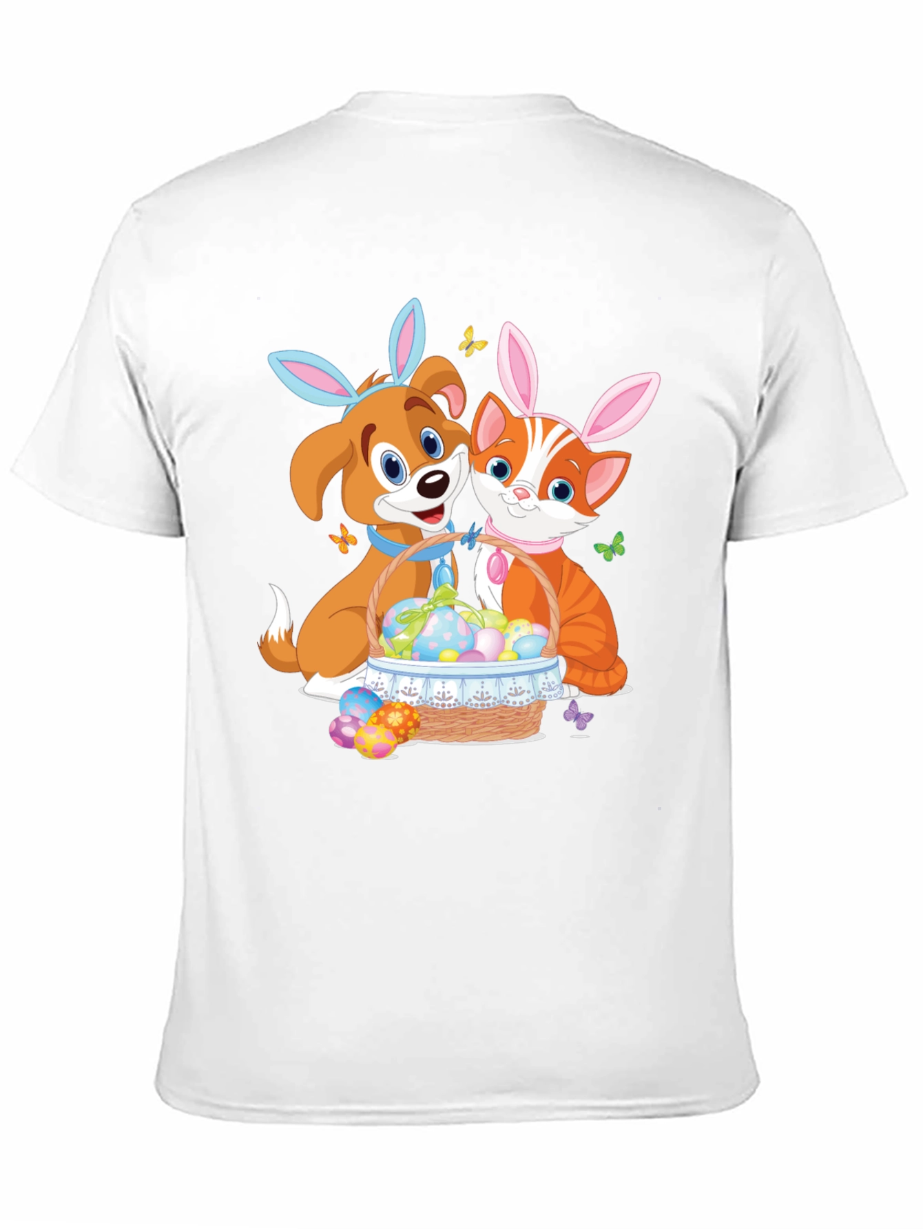 Easter Dog and Cat T-Shirt