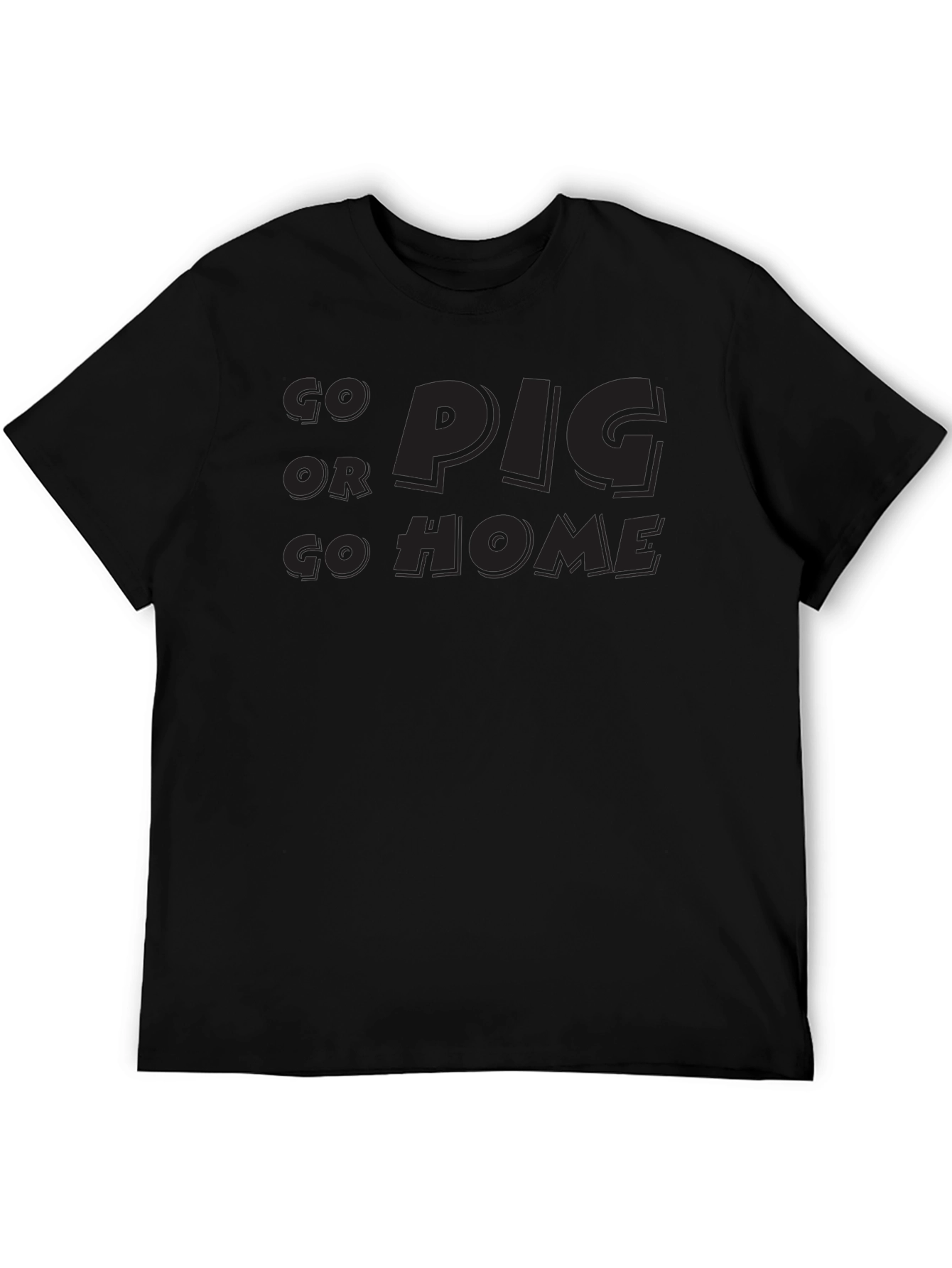 Go Pig Or Go Home Graphic T-Shirt