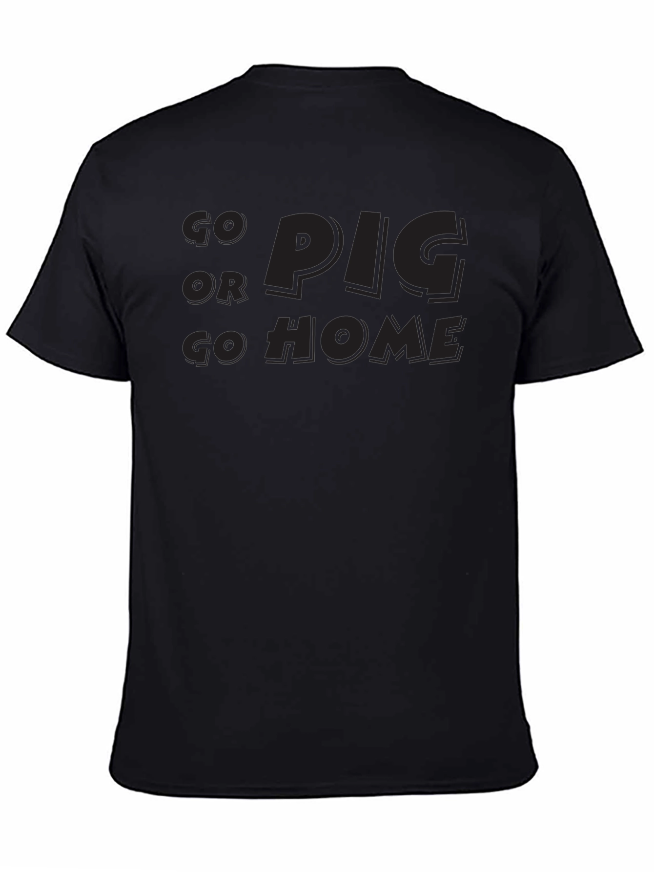 Go Pig Or Go Home Graphic T-Shirt