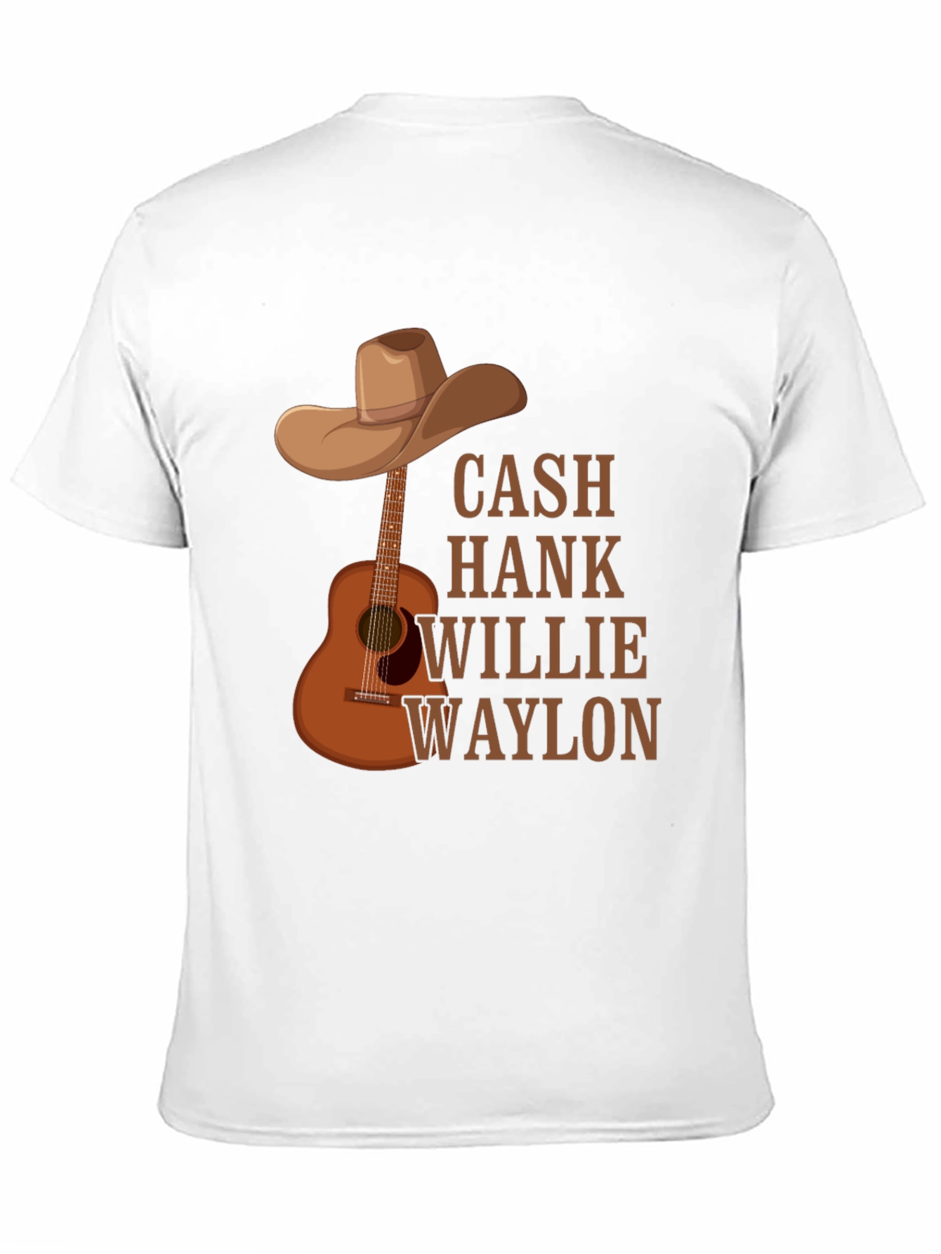 Country Legends T-Shirt - Cash Hank Willie Waylon