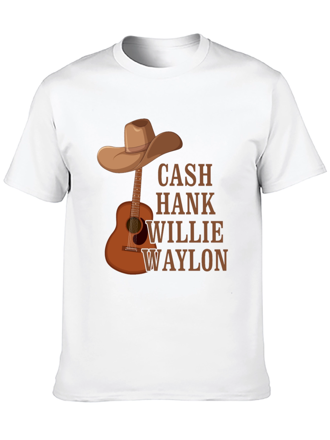 Country Legends T-Shirt - Cash Hank Willie Waylon