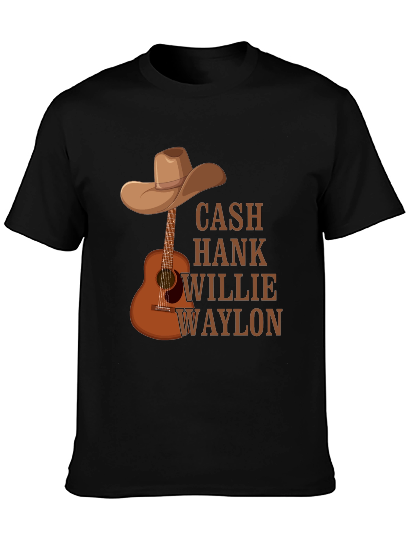 Country Legends T-Shirt - Cash Hank Willie Waylon