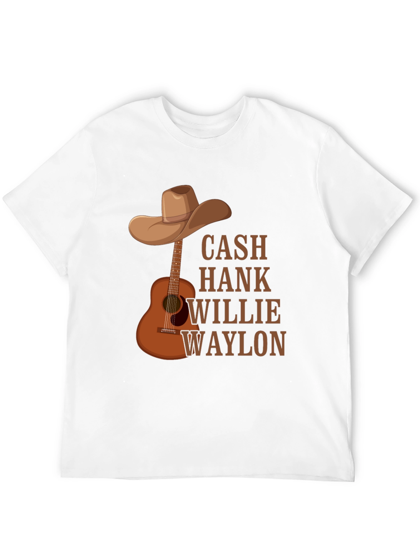 Country Legends T-Shirt - Cash Hank Willie Waylon