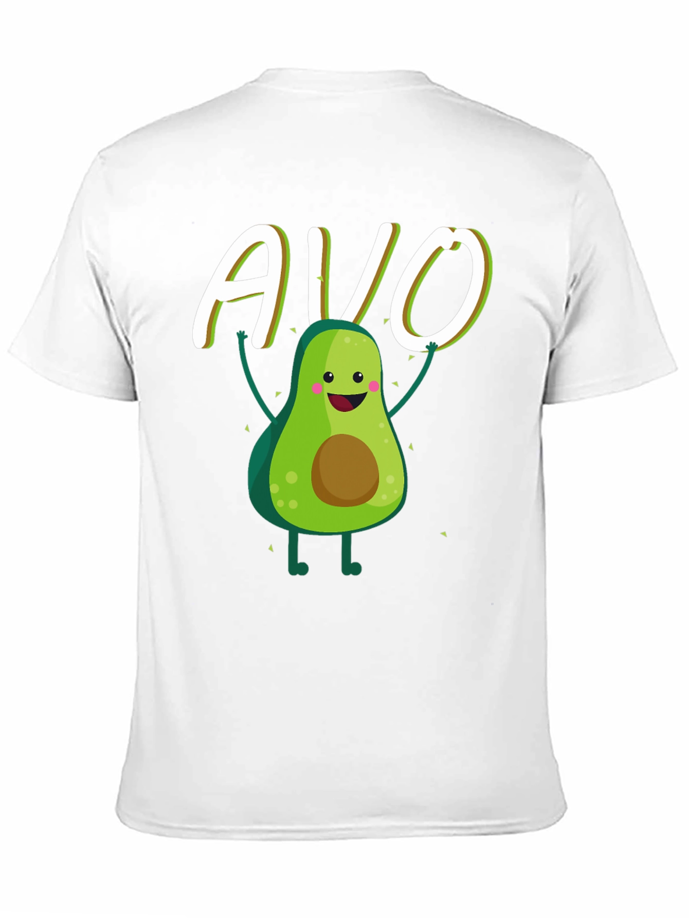 Avo-Good Time Black T-Shirt - Cute Avocado Design
