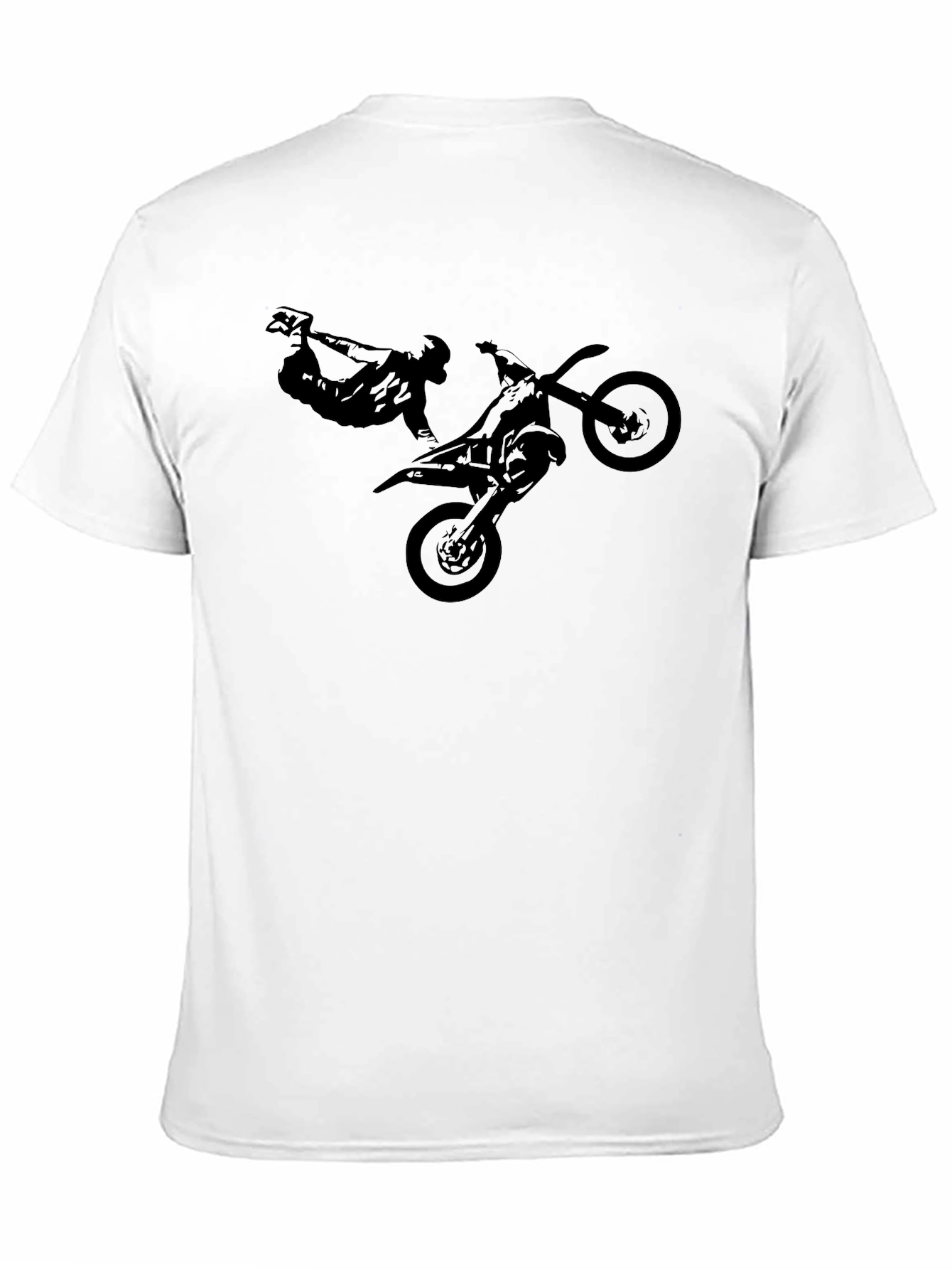 Freestyle Motocross T-Shirt - Stunt Bike Design
