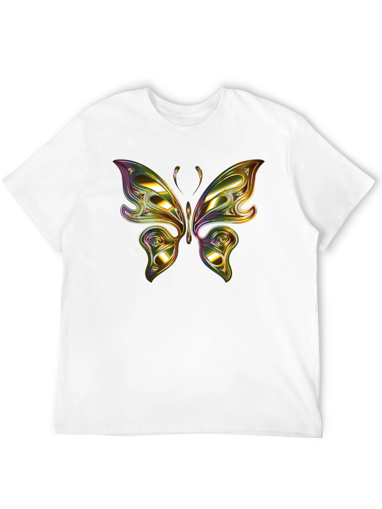 Butterfly Graphic Black T-Shirt
