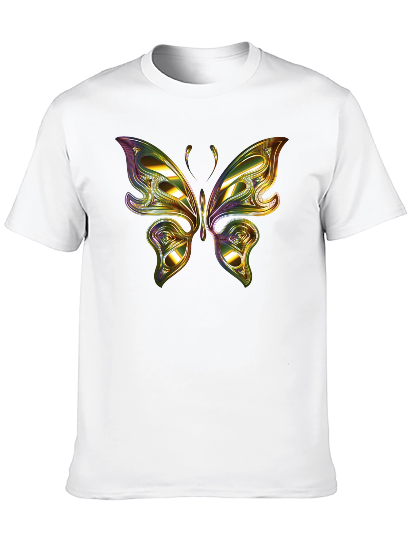 Butterfly Graphic Black T-Shirt