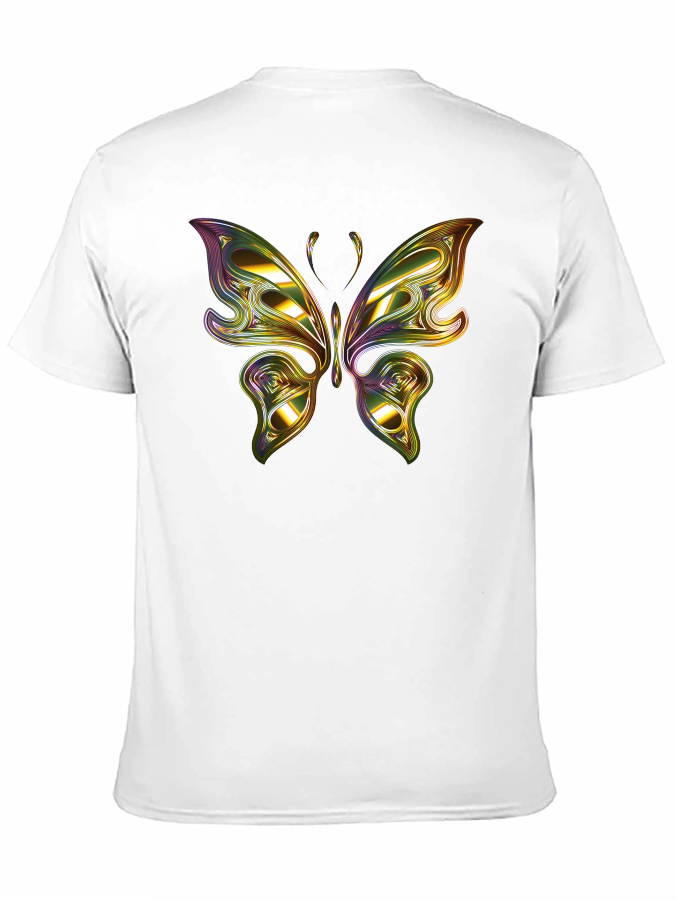 Butterfly Graphic Black T-Shirt