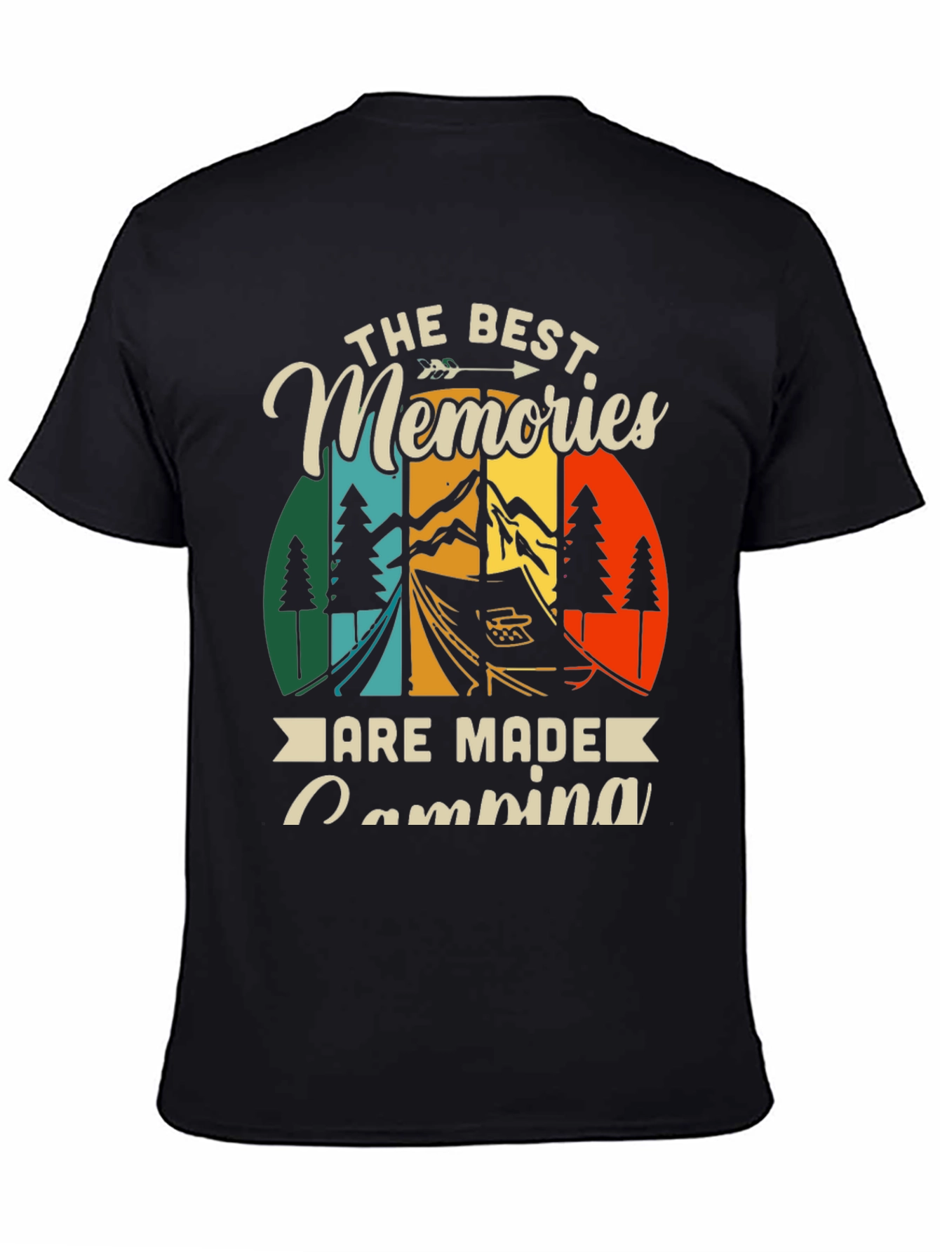 Camping Memories T-Shirt - Nature Lover Tee