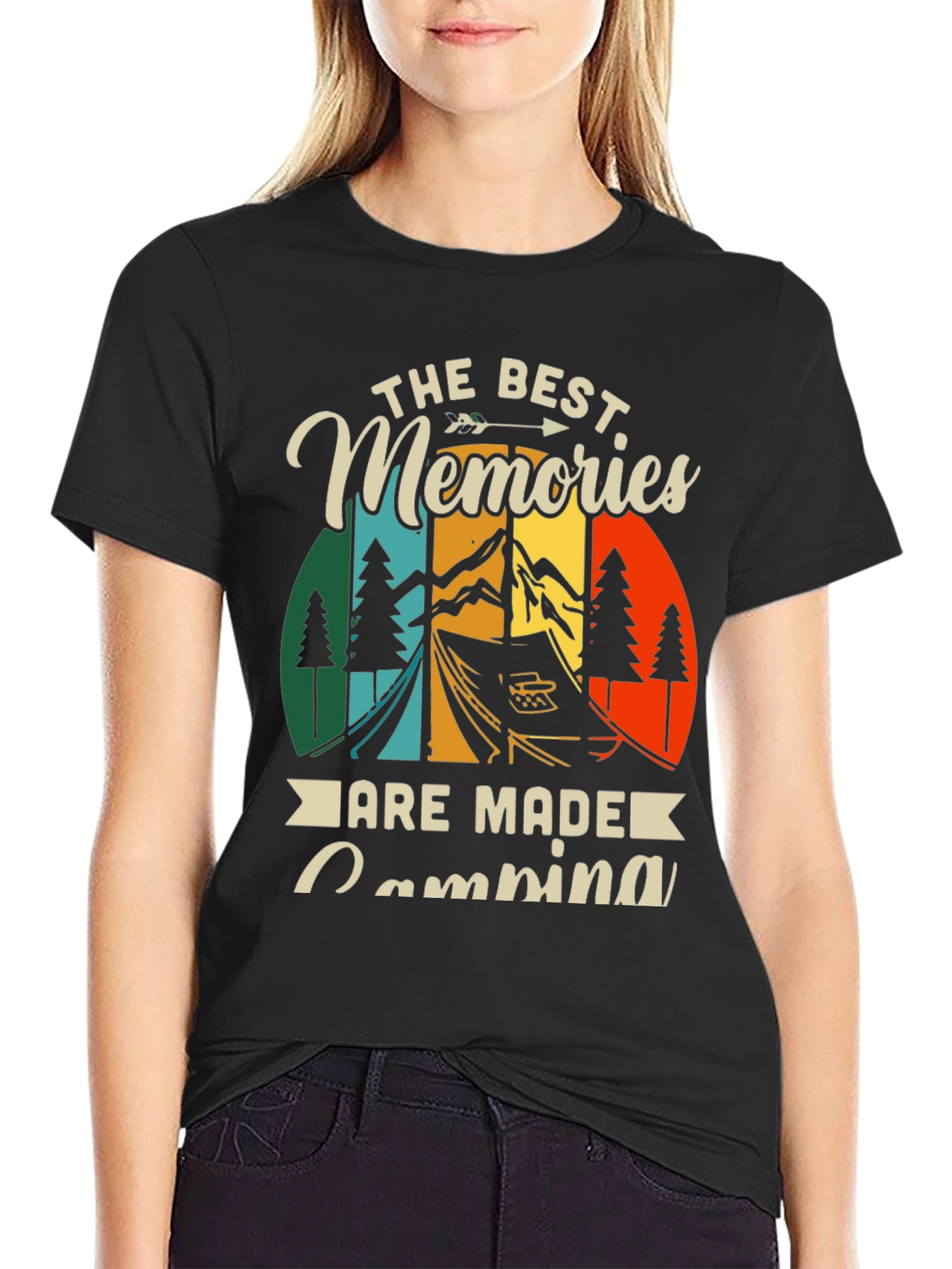 Camping Memories T-Shirt - Nature Lover Tee