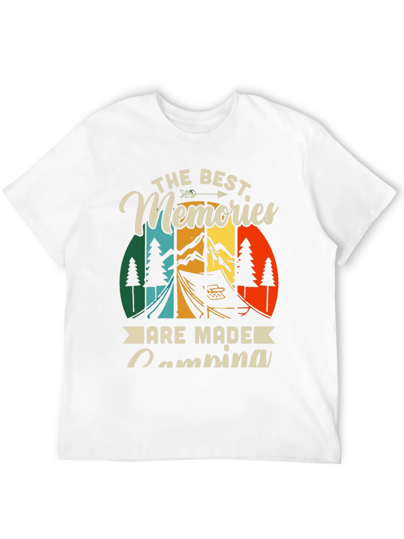 Camping Memories T-Shirt - Nature Lover Tee