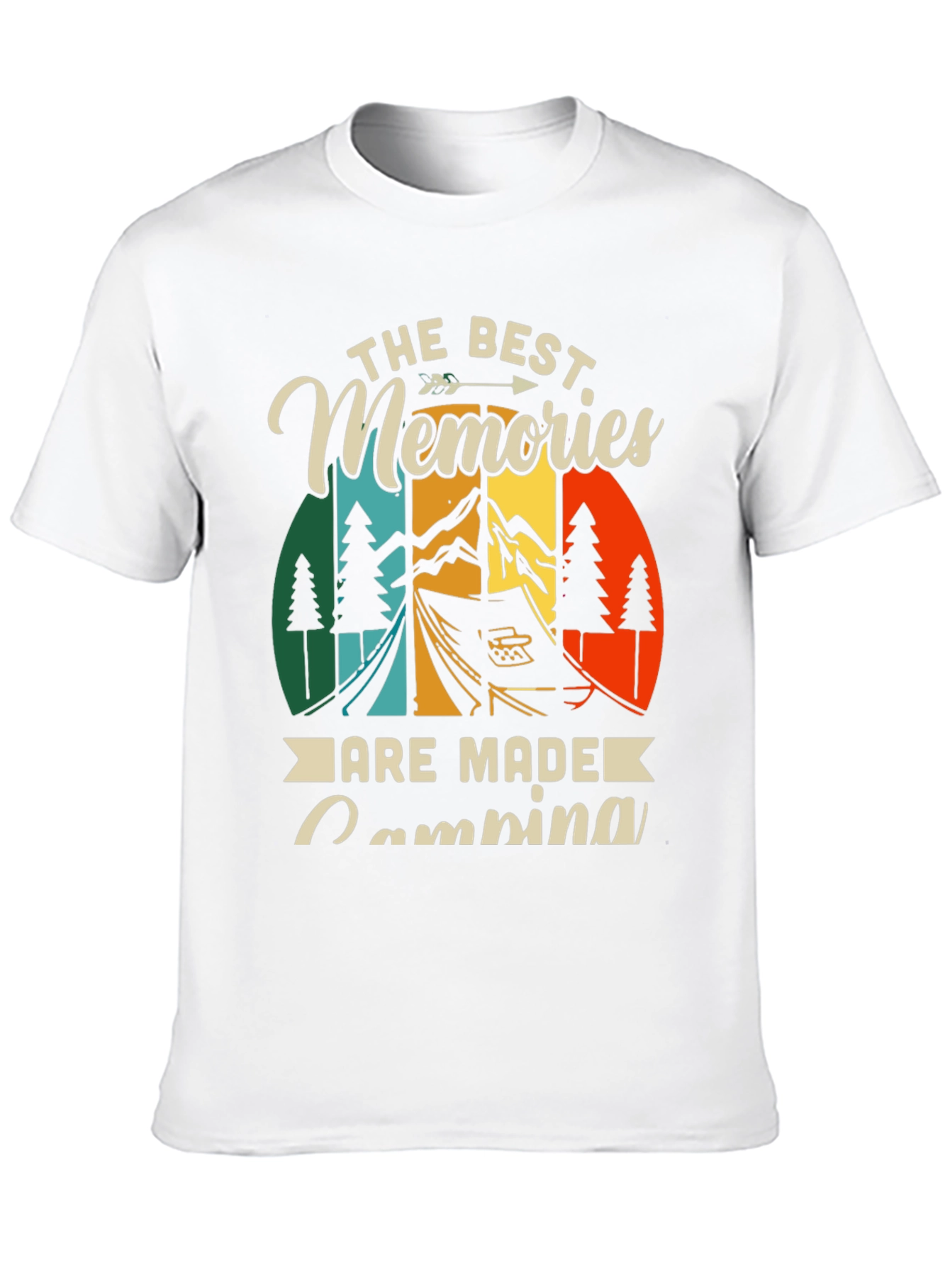 Camping Memories T-Shirt - Nature Lover Tee