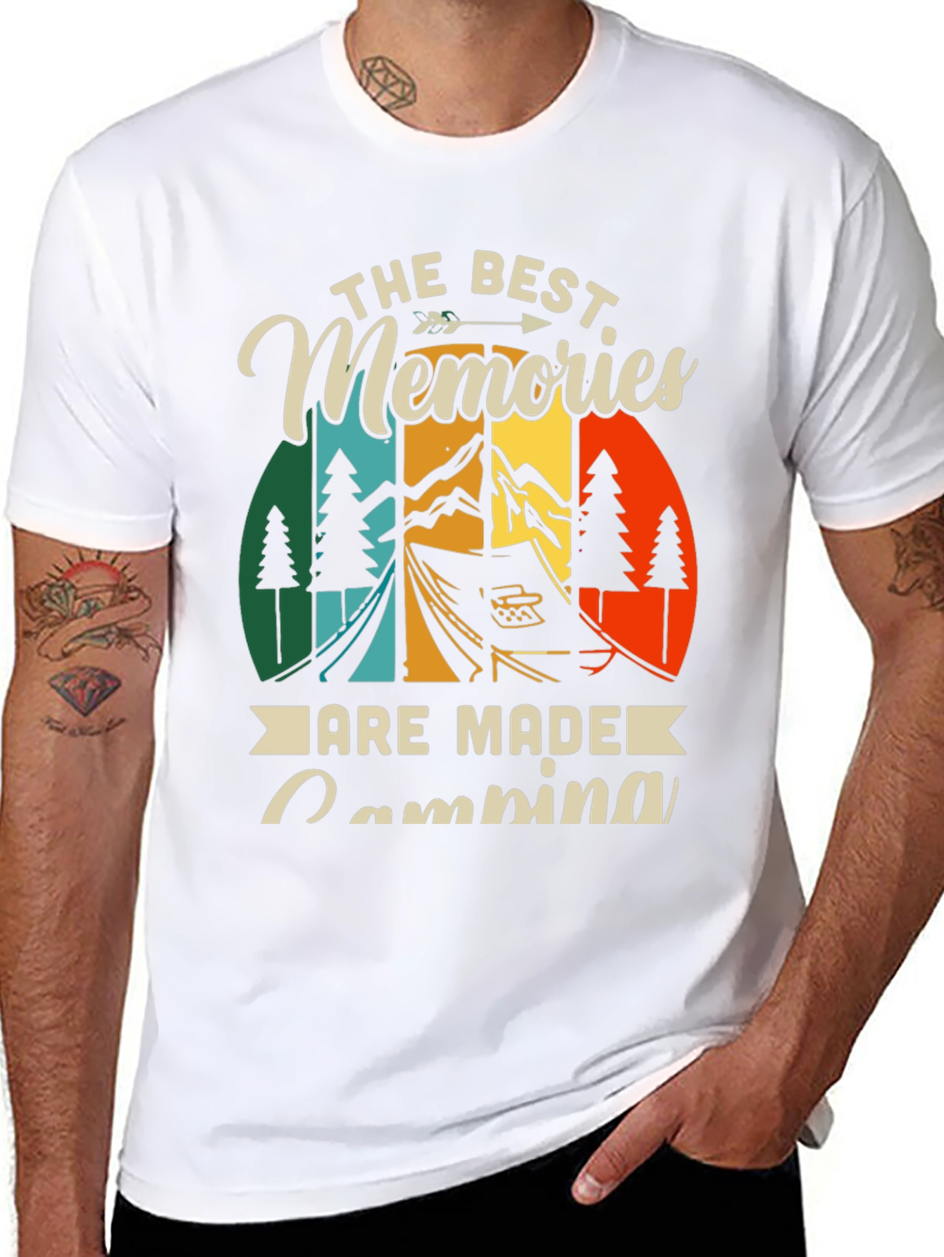 Camping Memories T-Shirt - Nature Lover Tee
