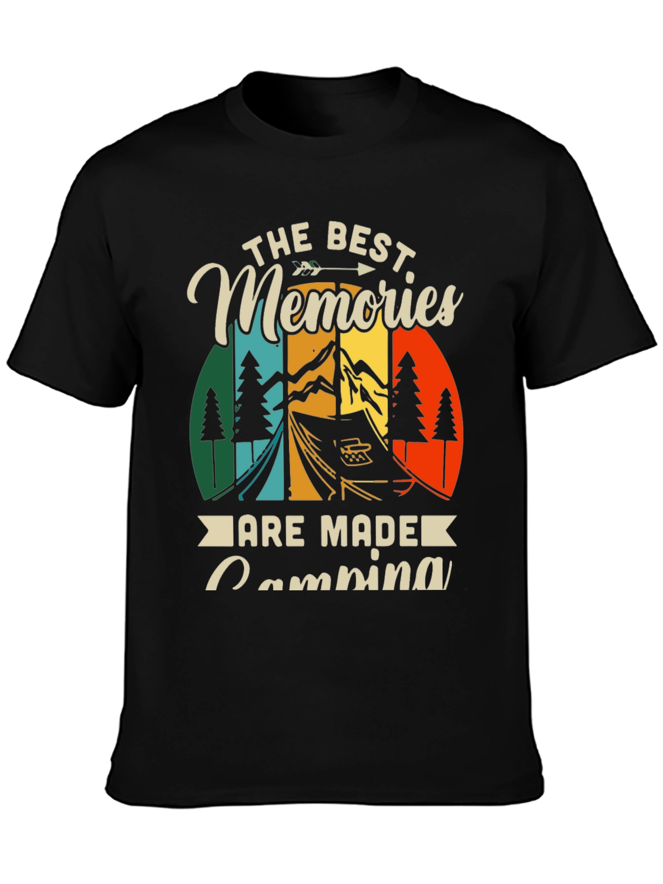 Camping Memories T-Shirt - Nature Lover Tee