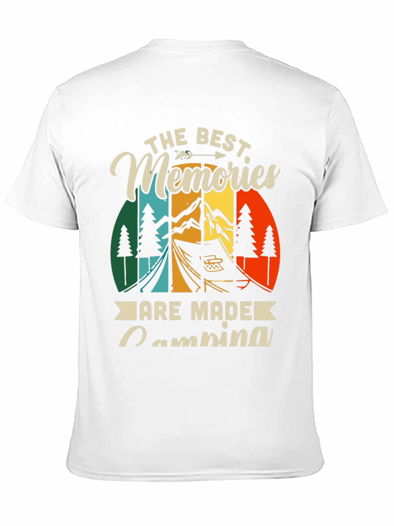 Camping Memories T-Shirt - Nature Lover Tee