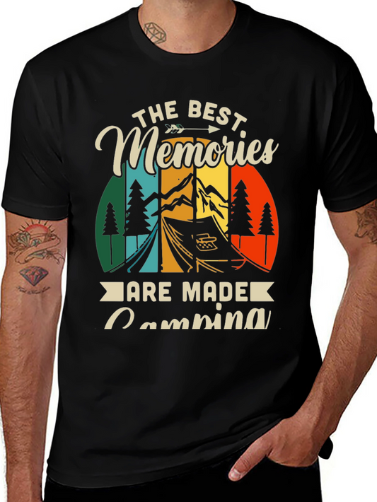 Camping Memories T-Shirt - Nature Lover Tee