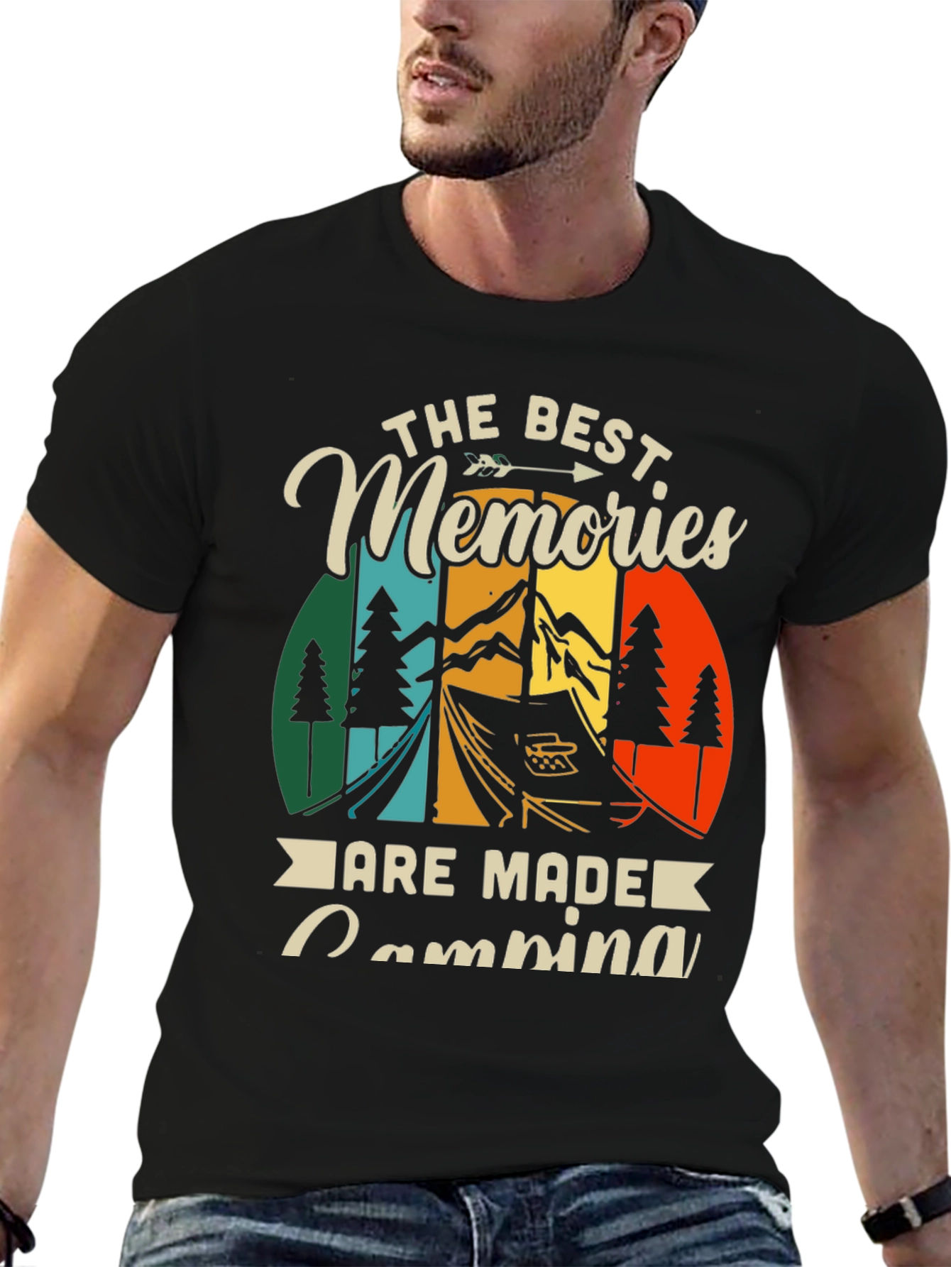 Camping Memories T-Shirt - Nature Lover Tee