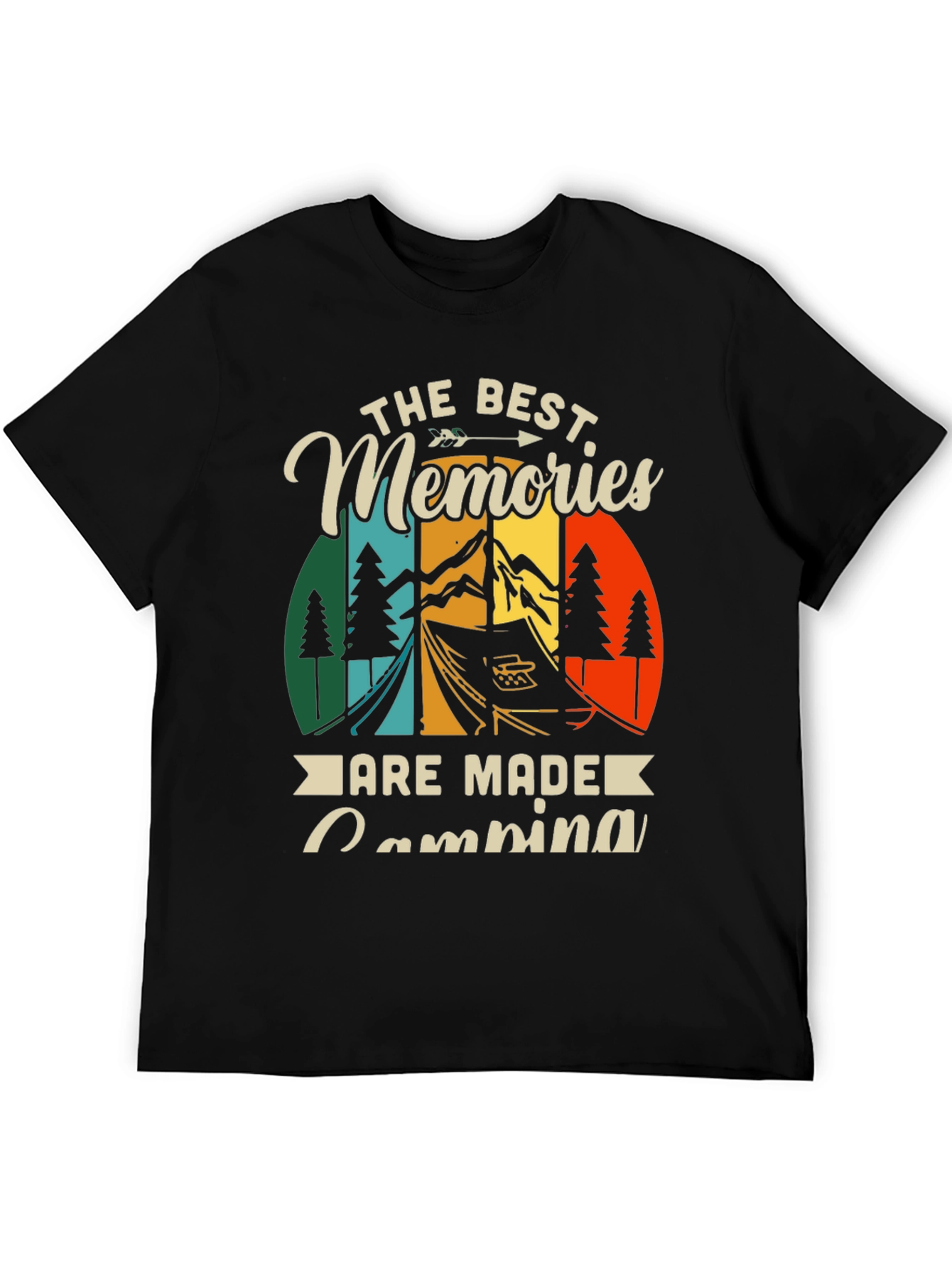Camping Memories T-Shirt - Nature Lover Tee