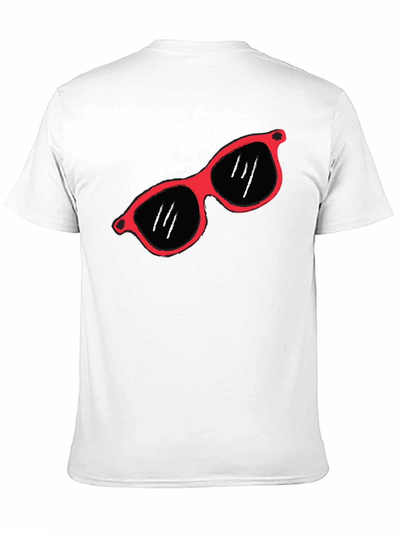 Cool Shades Graphic Tee - Stylish Black T-Shirt