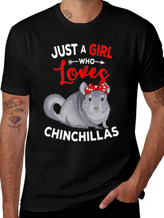 Chinchilla Lover Graphic T-Shirt